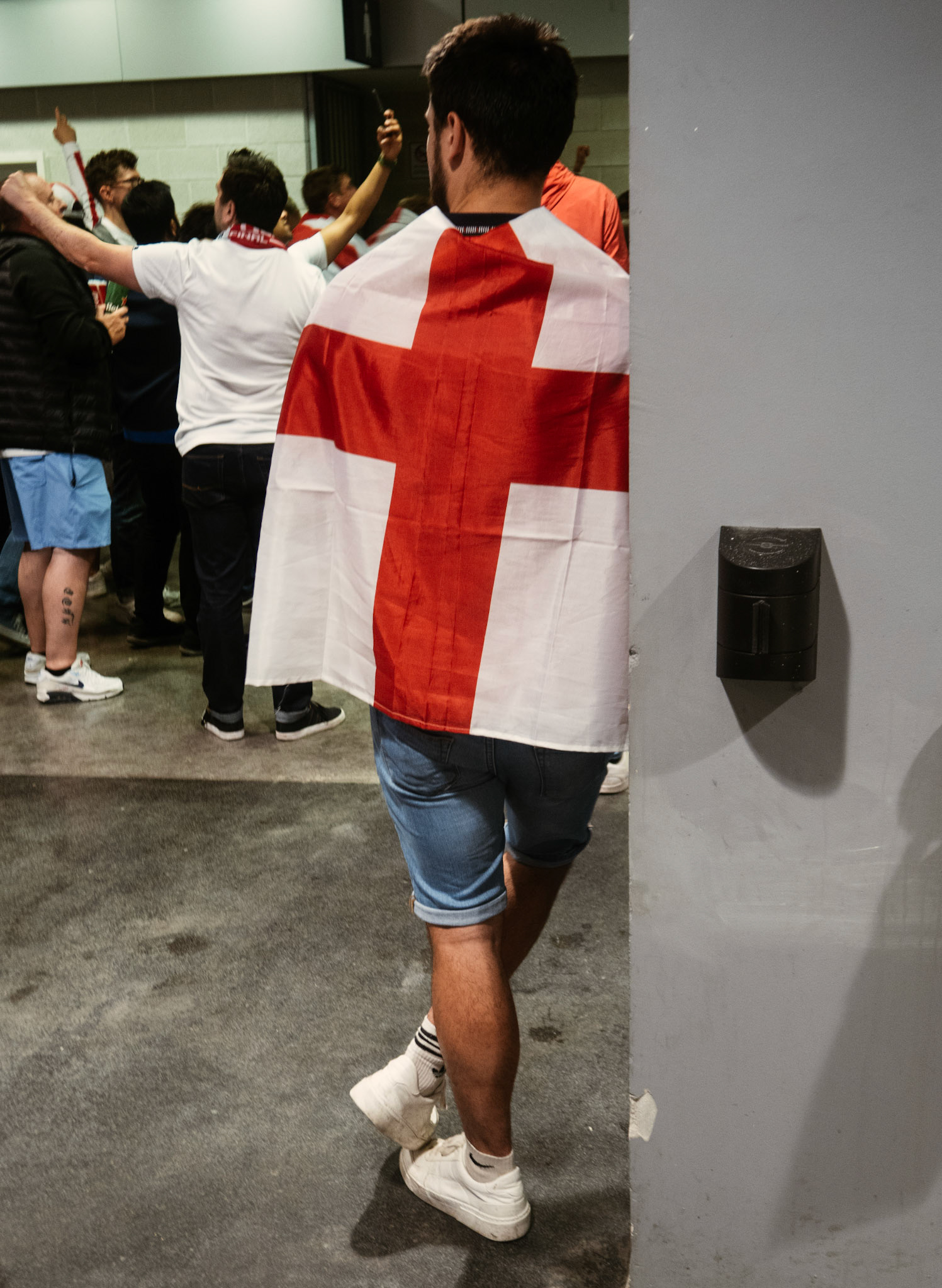 England fan – England vs Denmark – Euro 2020 – Wembley Stadium, London UK
