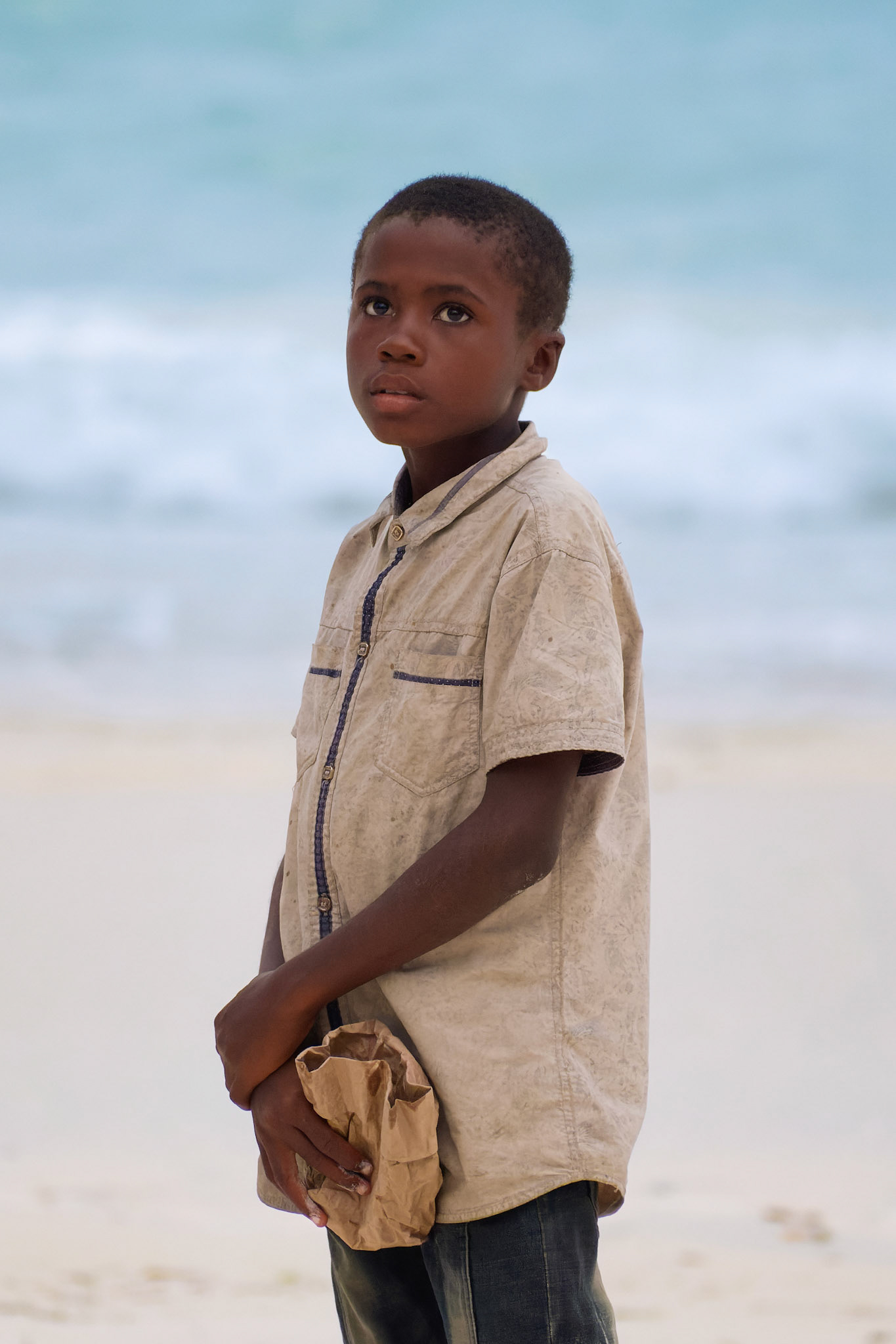 A beach performer – Paje Beach, Zanzibar, Tanzania