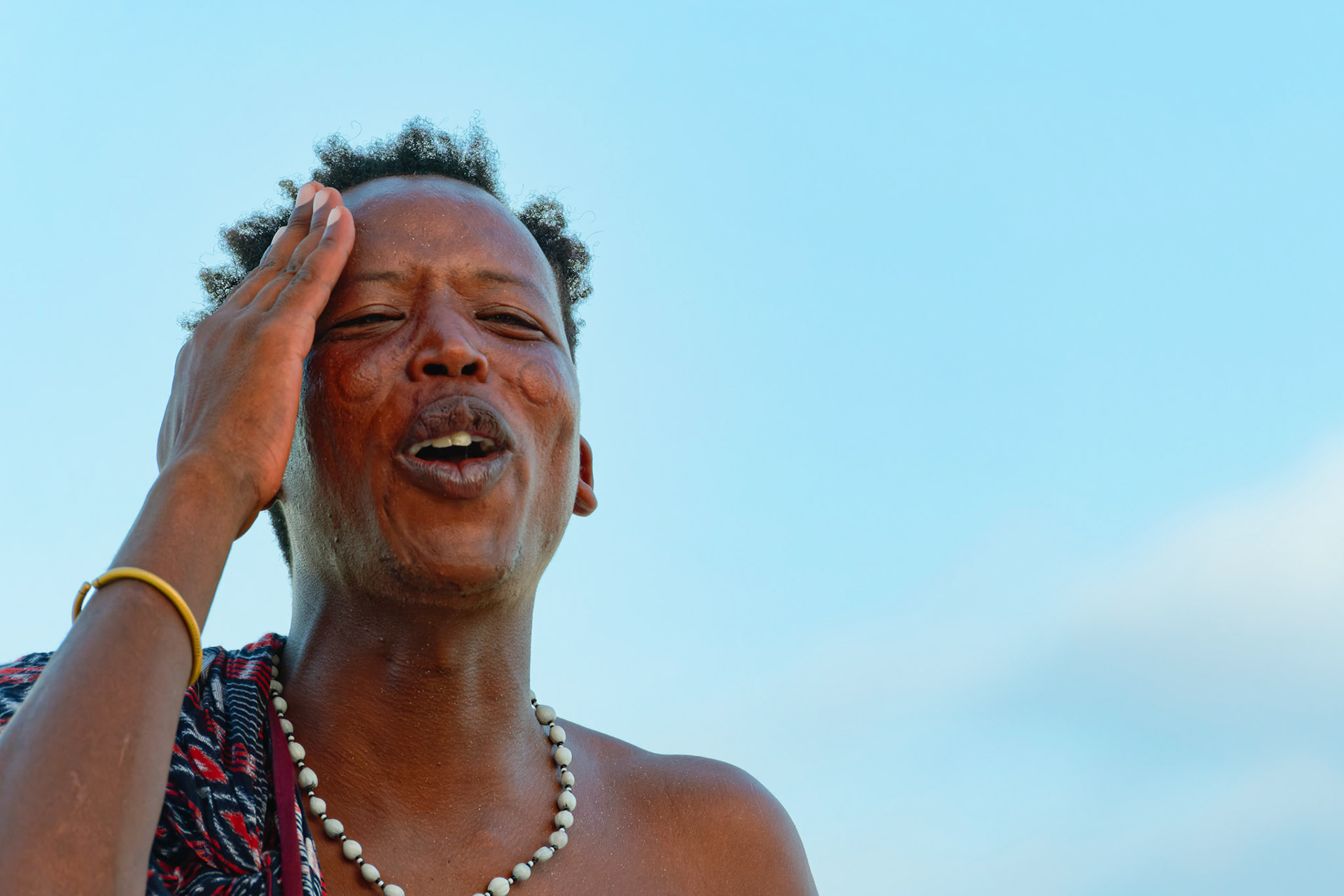 A Maasai man – Paje Beach, Zanzibar, Tanzania