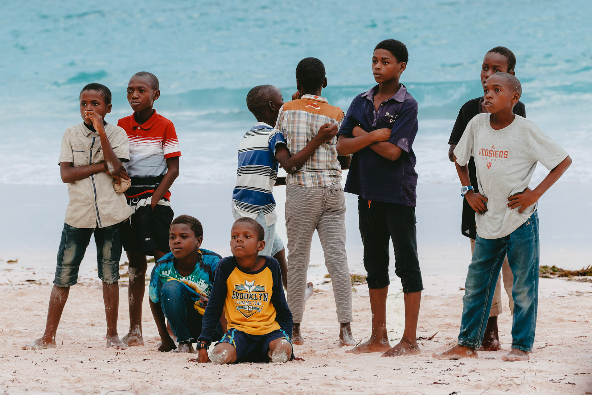 Beach performers – Paje Beach, Zanzibar, Tanzania