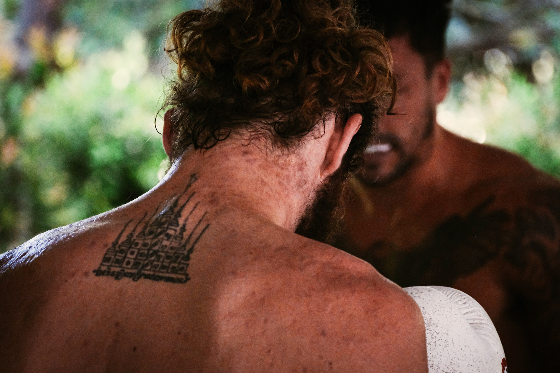 Two Muay Thai fighters in action – Lionheart Muay Thai Gym, Koh Samui, Thailand