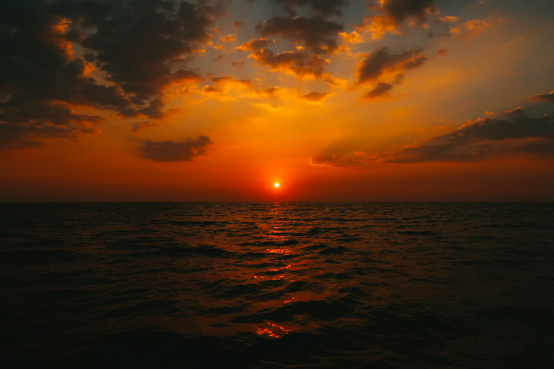 A general view of sunset – Koh Rong Sanloem, Sihanoukville, Cambodia