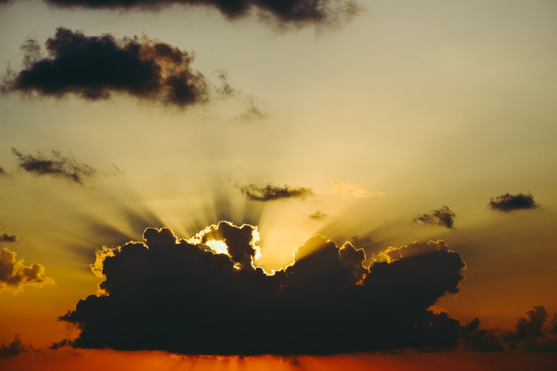 A general view of sunset – Ko Tao, Thailand