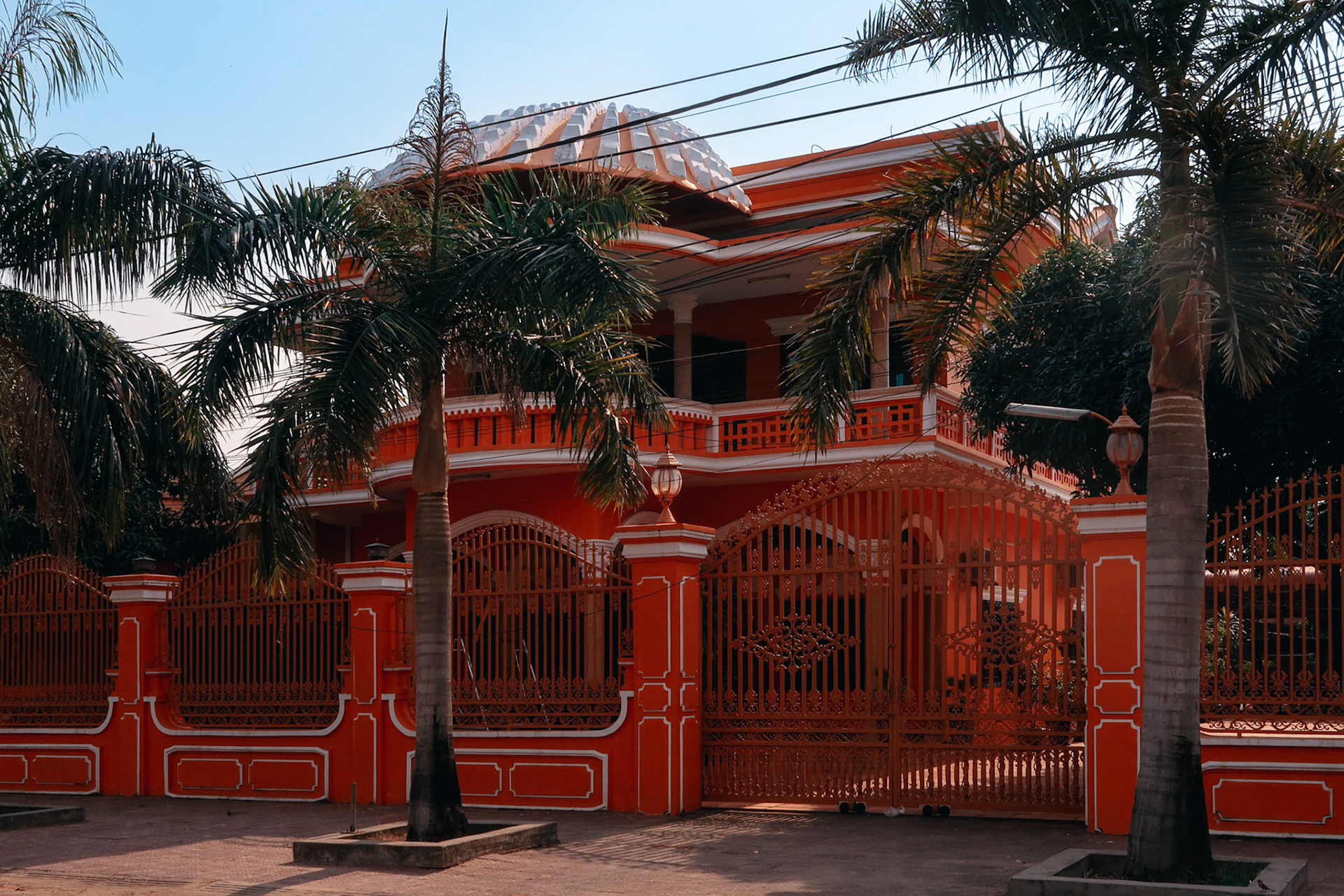An orange house – Kampot, Cambodia