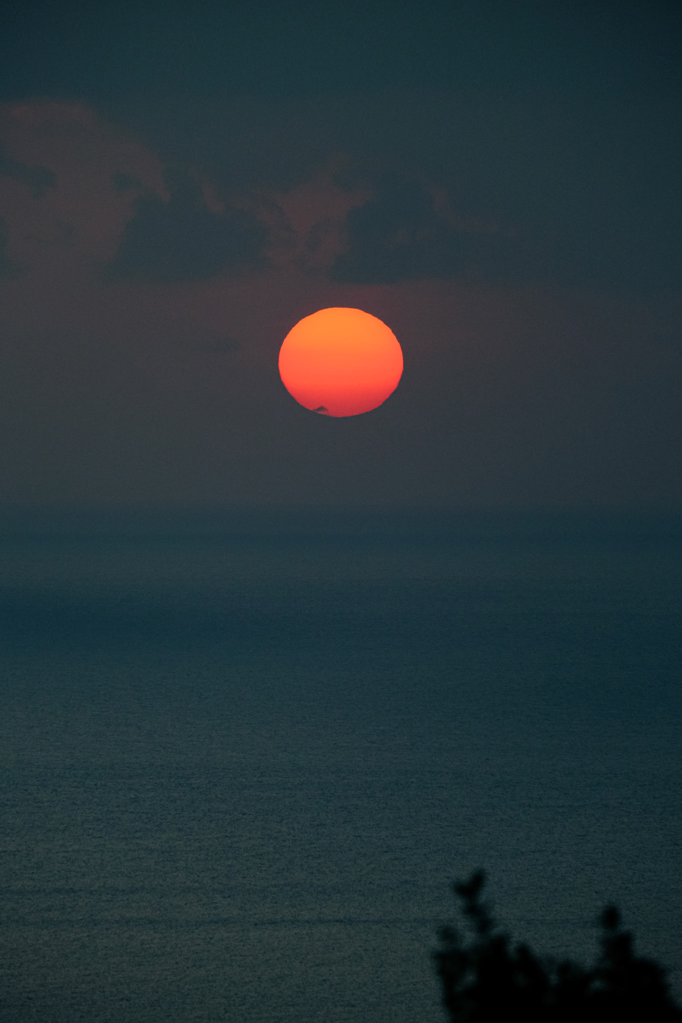 A general view of sunset over the sea – Ko Tao, Thailand