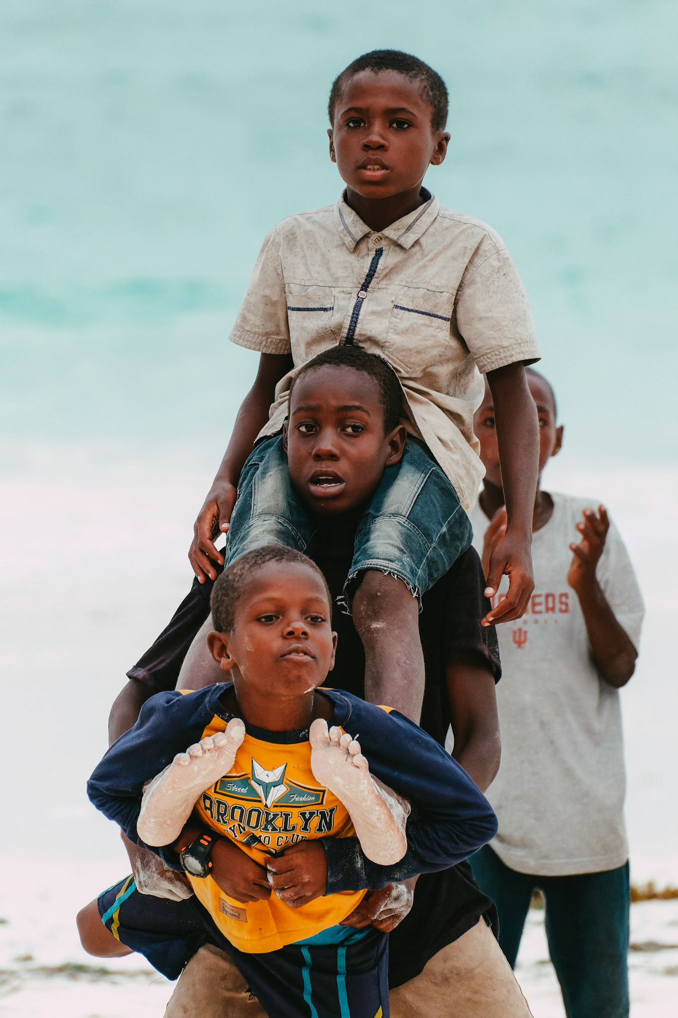 Beach performers – Paje Beach, Zanzibar, Tanzania