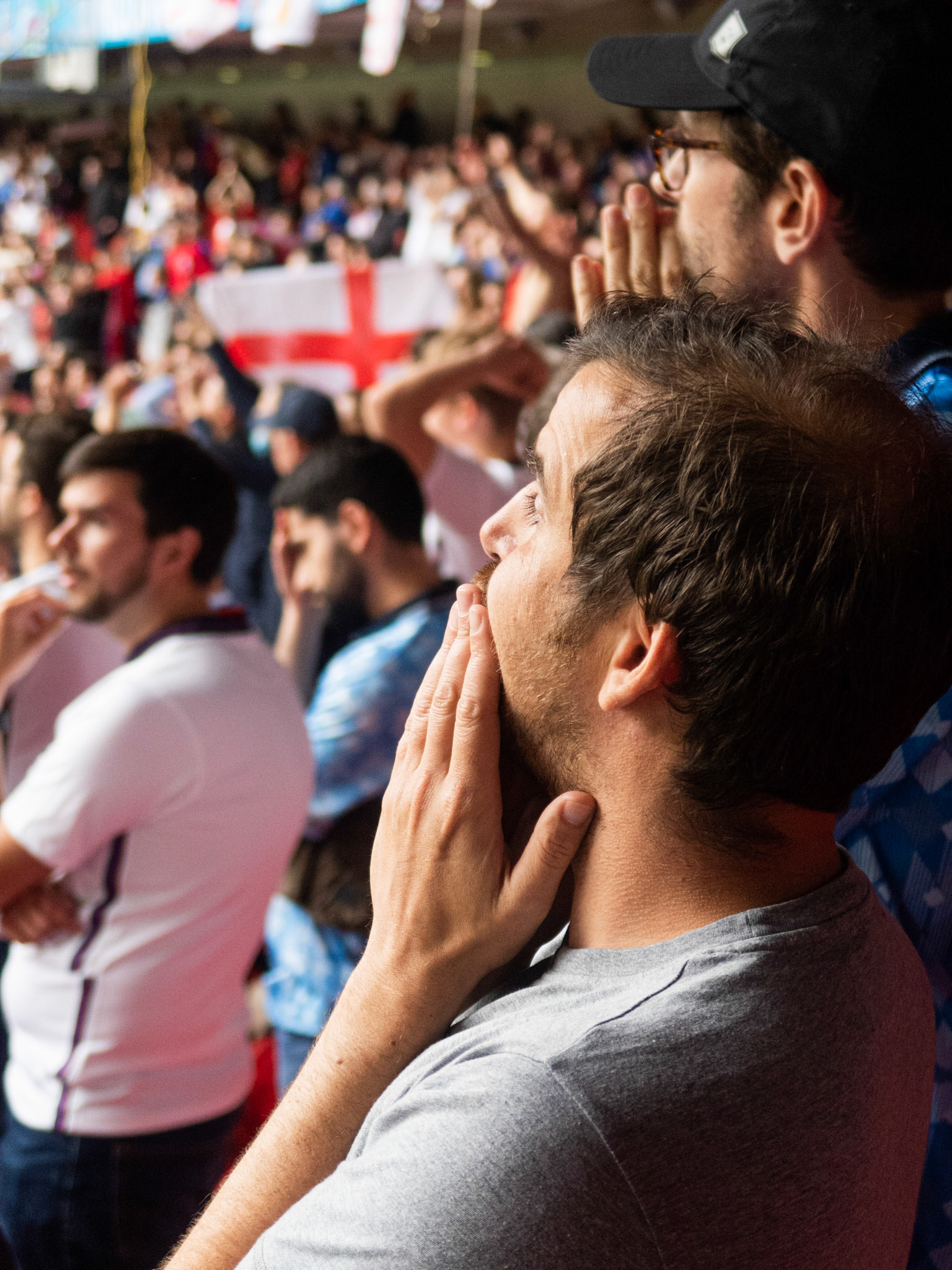 England fan – England vs Germany – Euro 2020 – Wembley Stadium, London UK