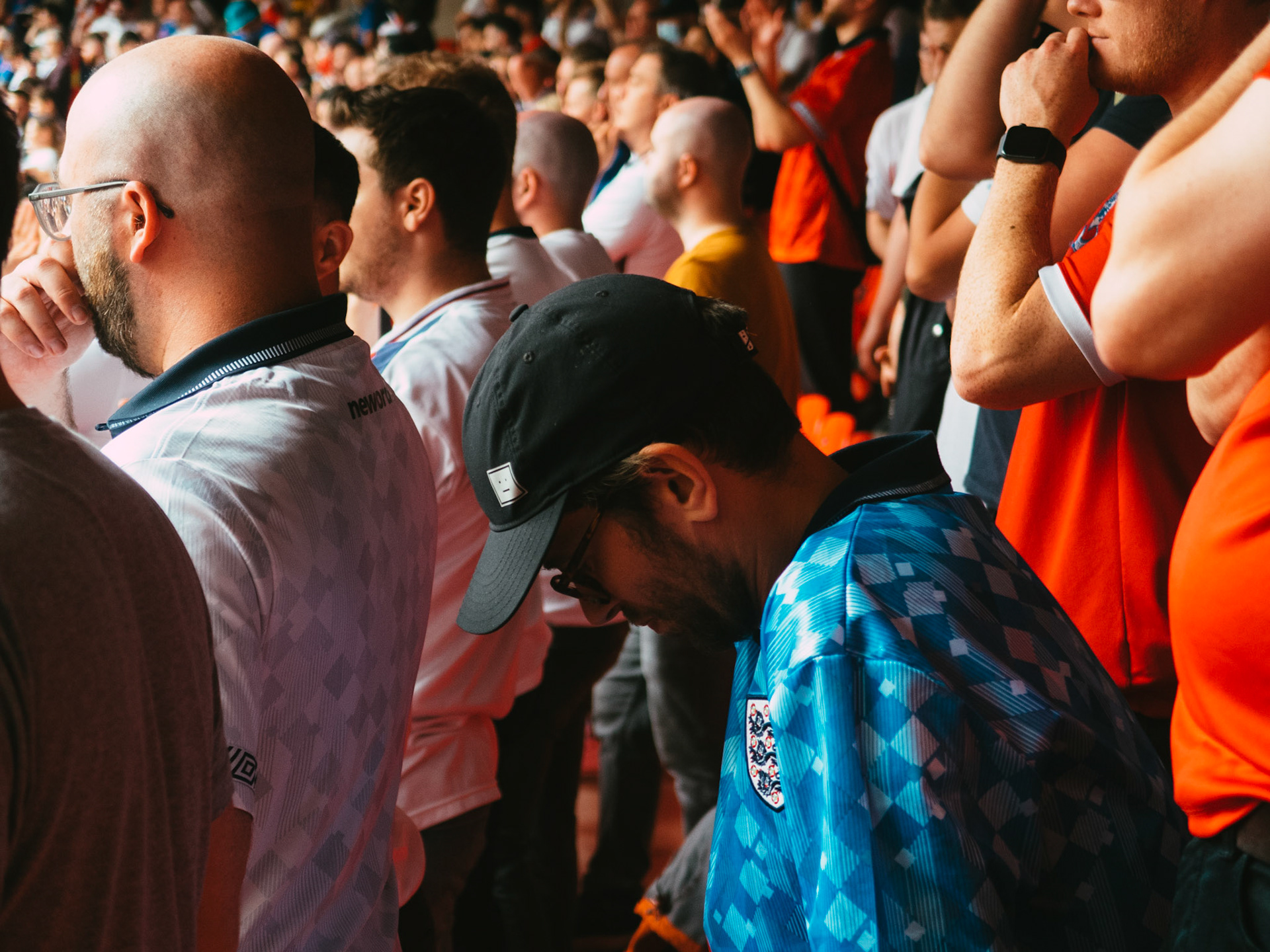 England fan – England vs Germany – Euro 2020 – Wembley Stadium, London UK