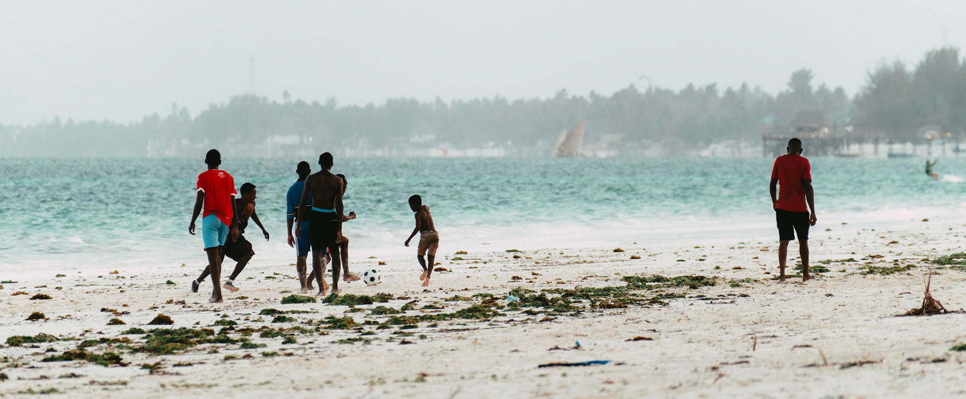 Beach football – Paje Beach, Zanzibar, Tanzania