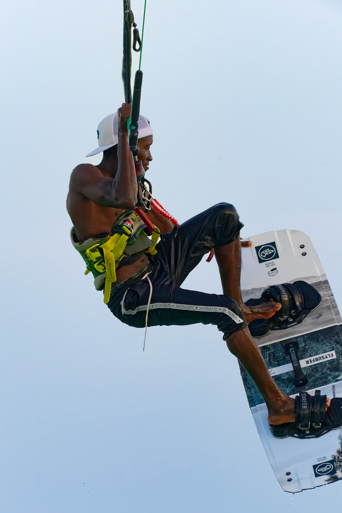 A local kite surfer – Paje Beach, Zanzibar, Tanzania