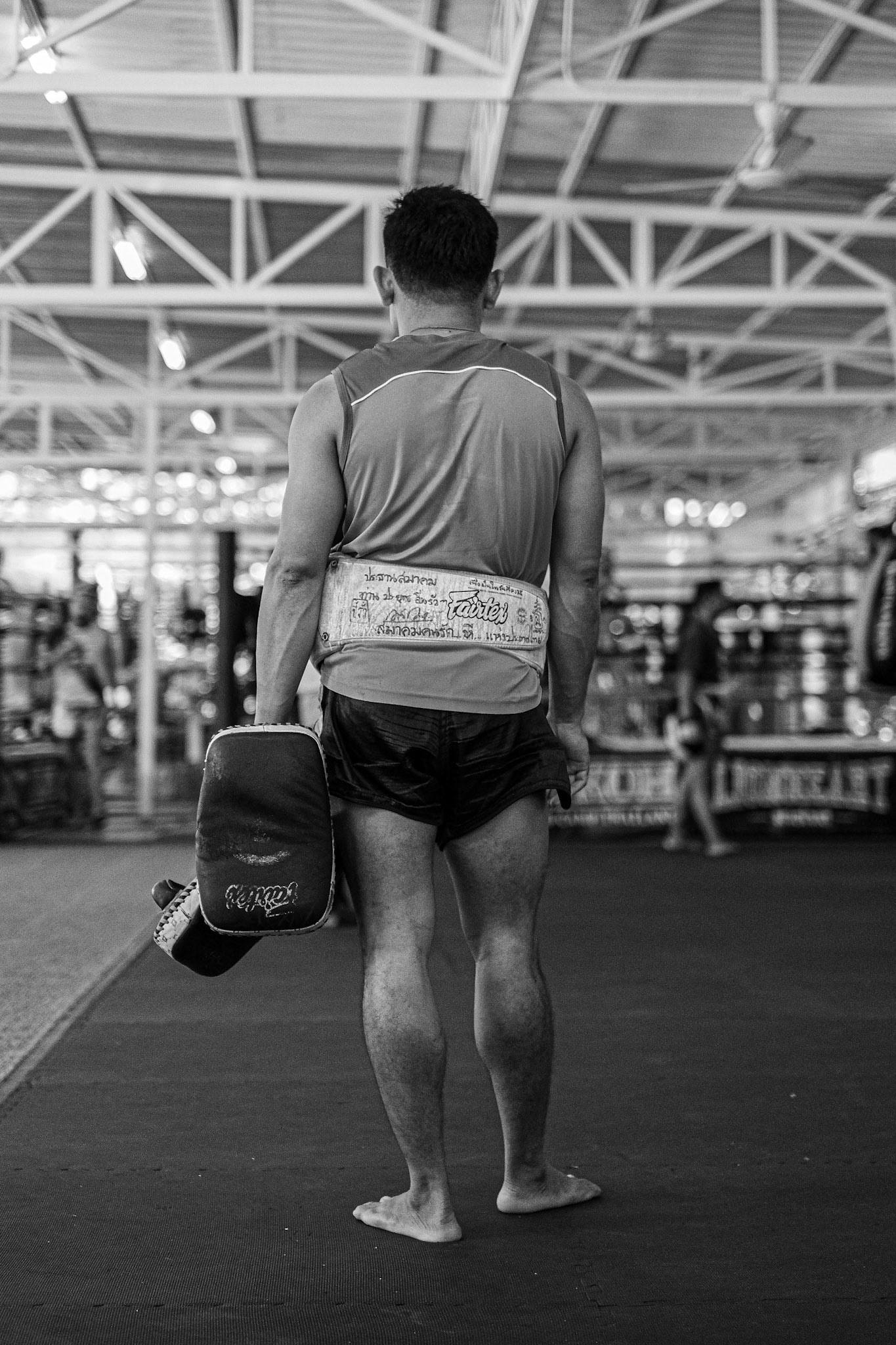 A Muay Thai trainer – Lionheart Muay Thai Gym, Koh Samui, Thailand