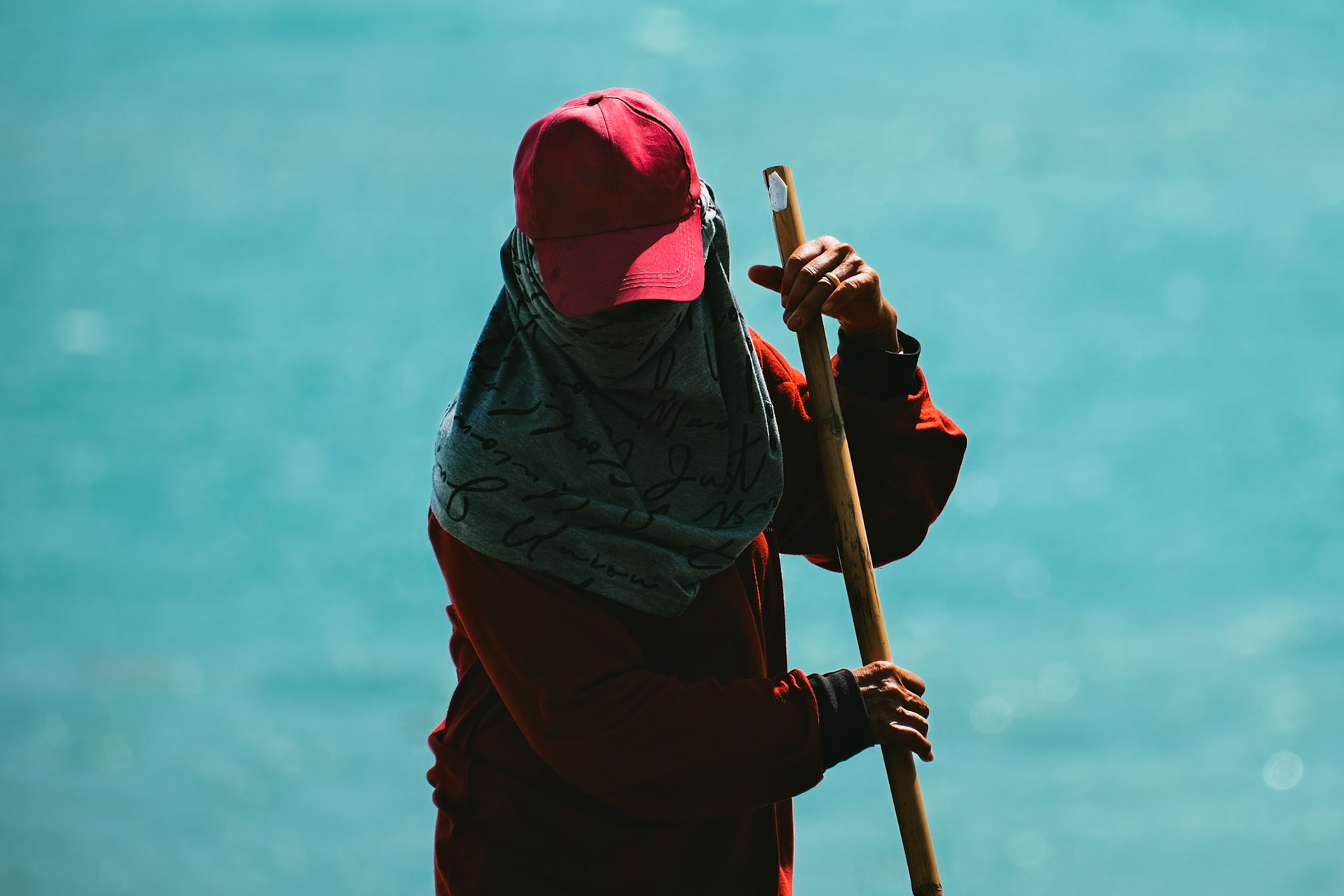 A general view of a worker – Koh Samui, Thailand