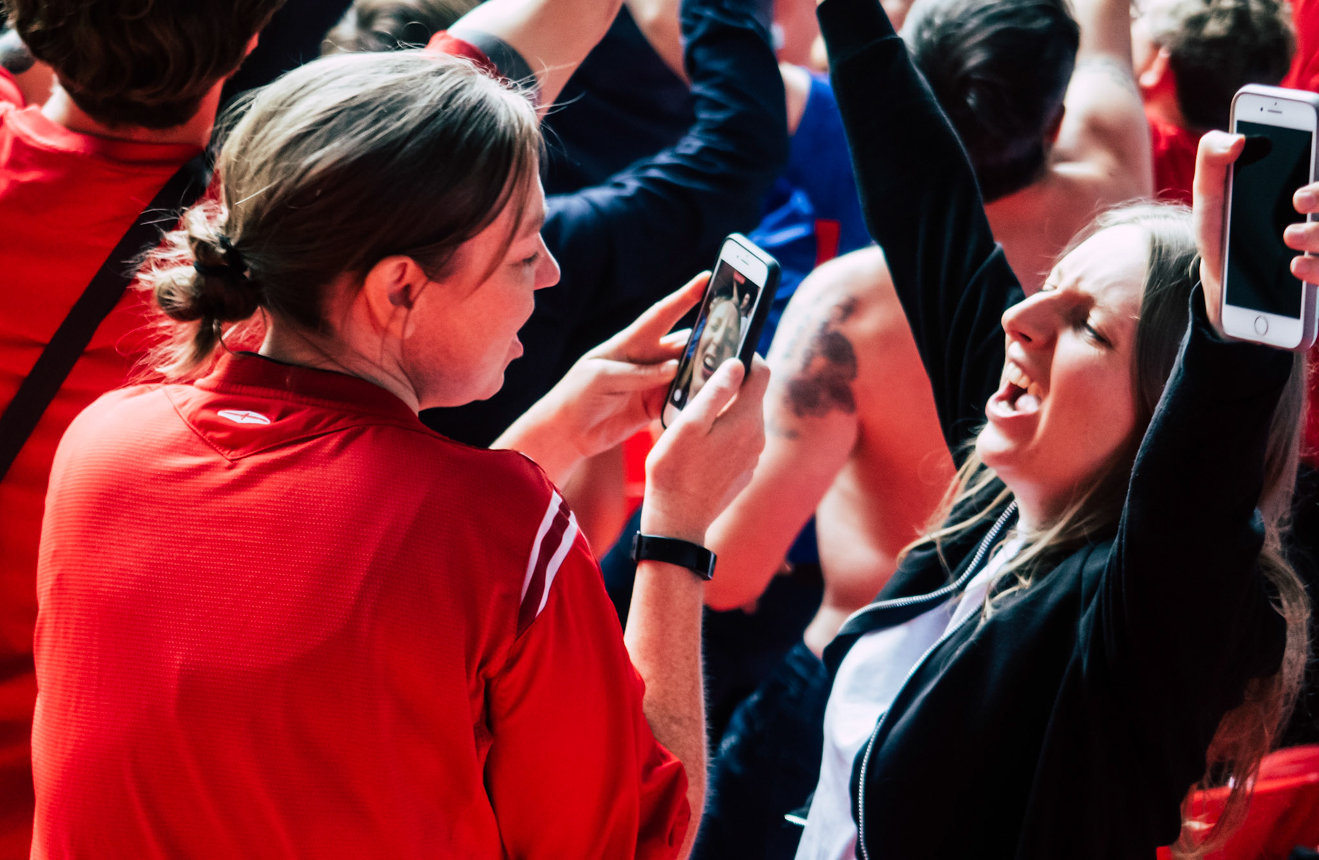 England fans celebrate – England vs Germany – Euro 2020 – Wembley Stadium, London UK