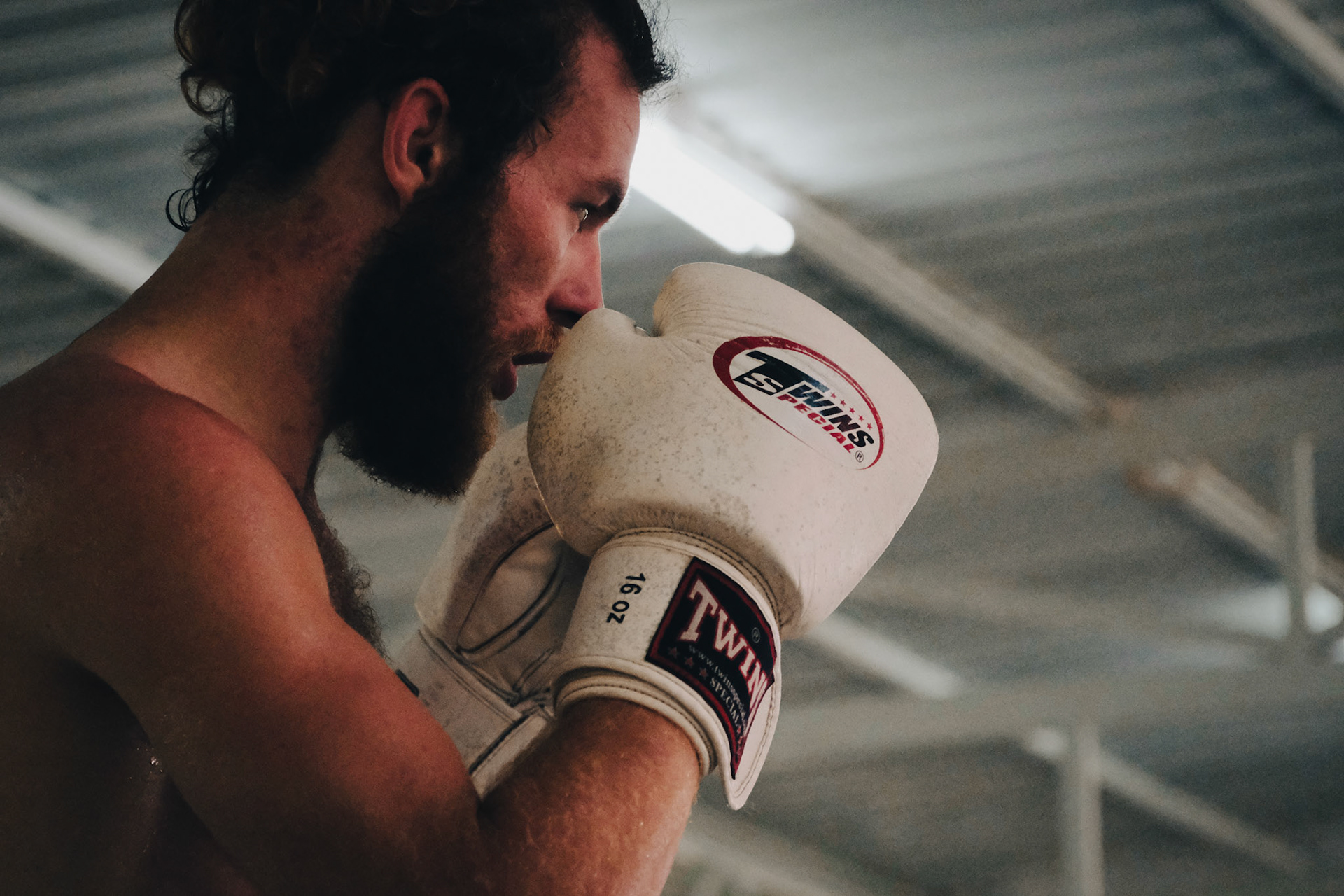A muay thai fighter – Lionheart Muay Thai Gym, Koh Samui, Thailand