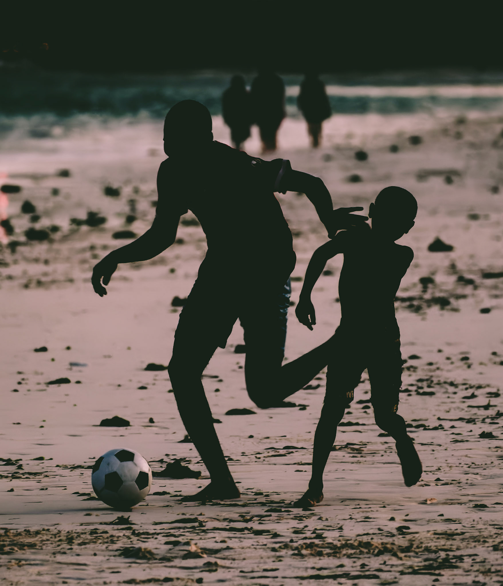 Beach football – Paje Beach, Zanzibar, Tanzania