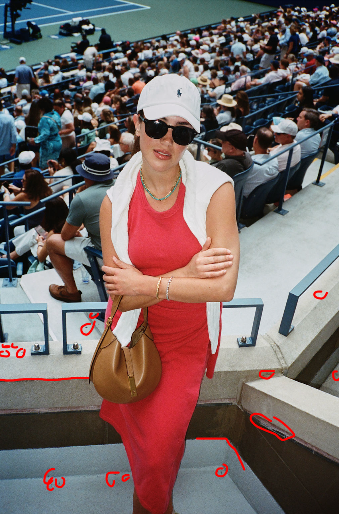 Ralph Lauren x US Open - address notes