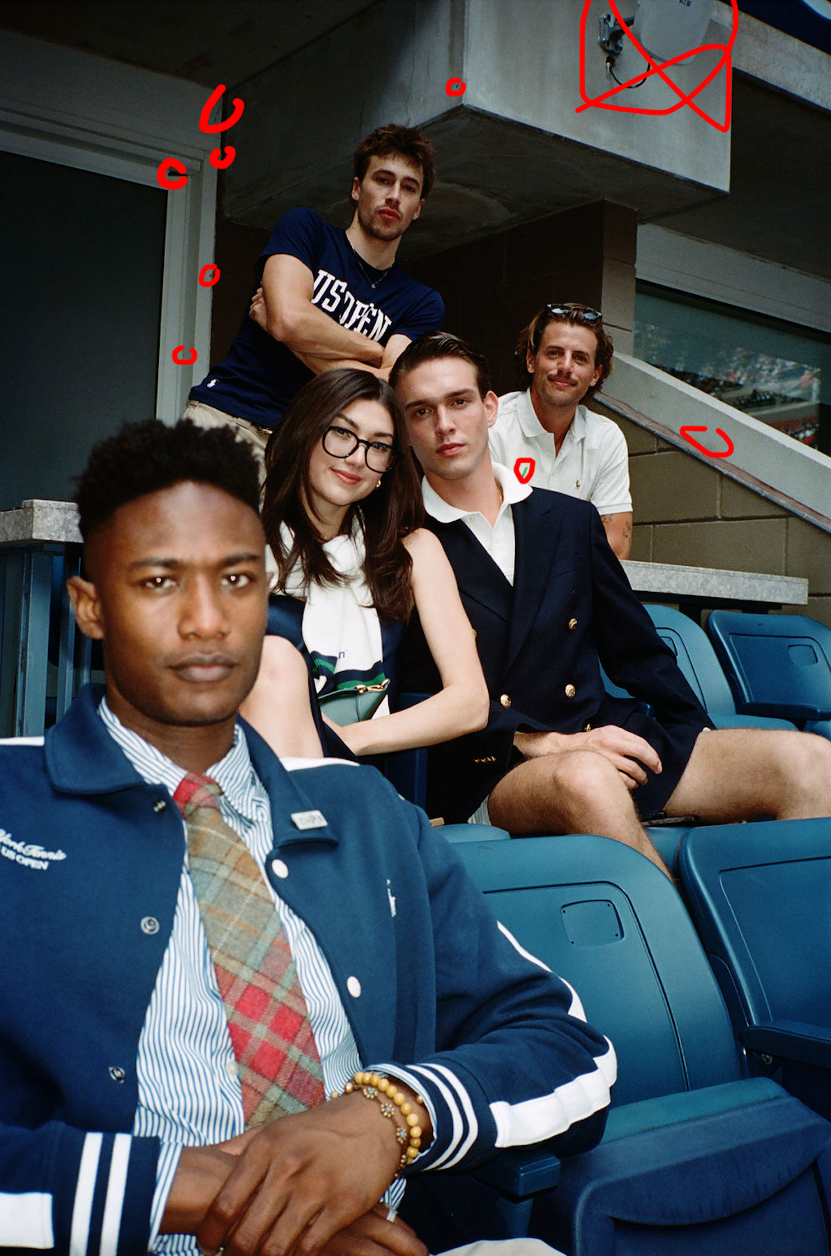 Ralph Lauren x US Open - address notes