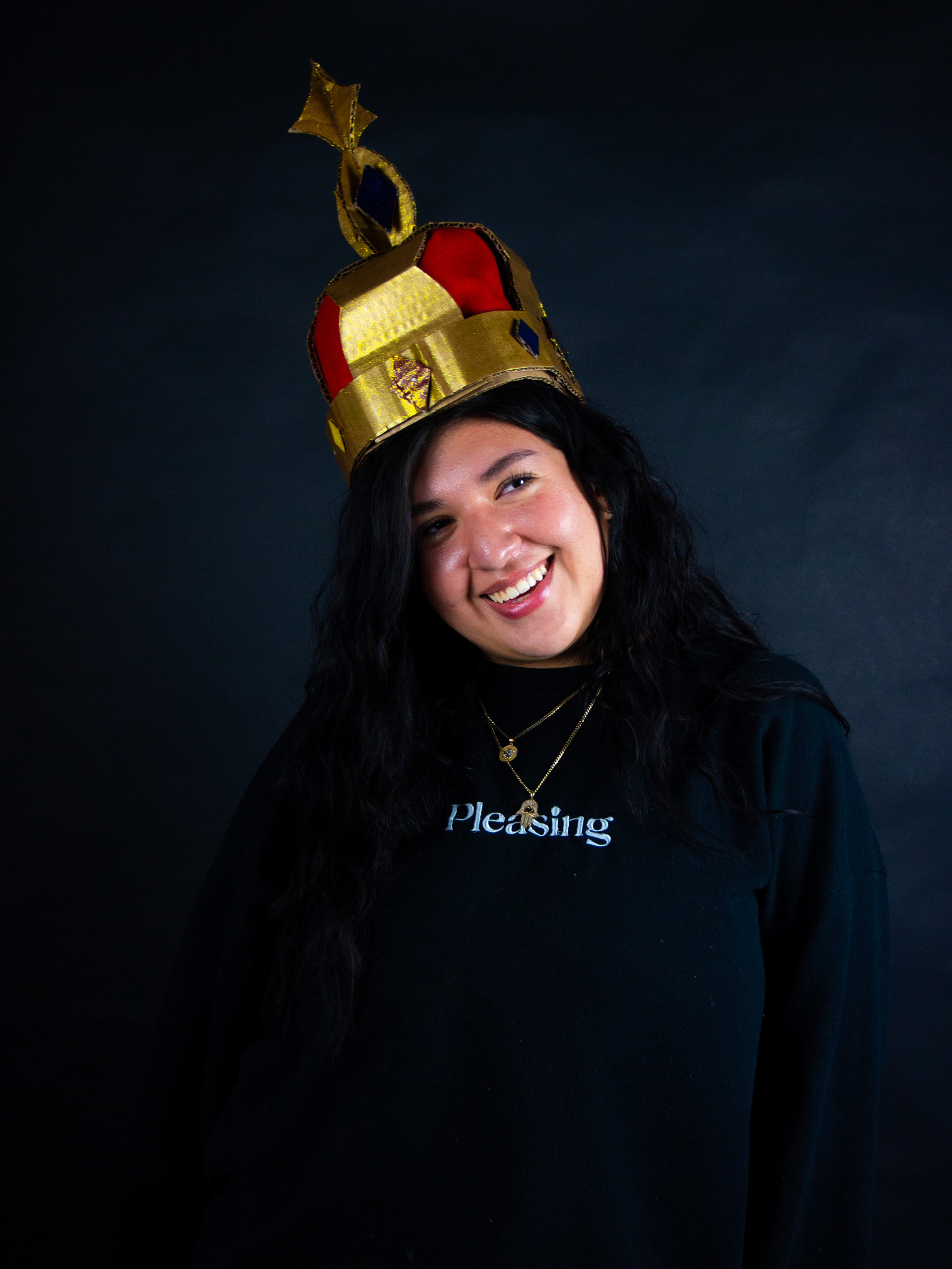 Crown, Cardboard, Angela A.., Art 210: 3D Design, Spring 2025