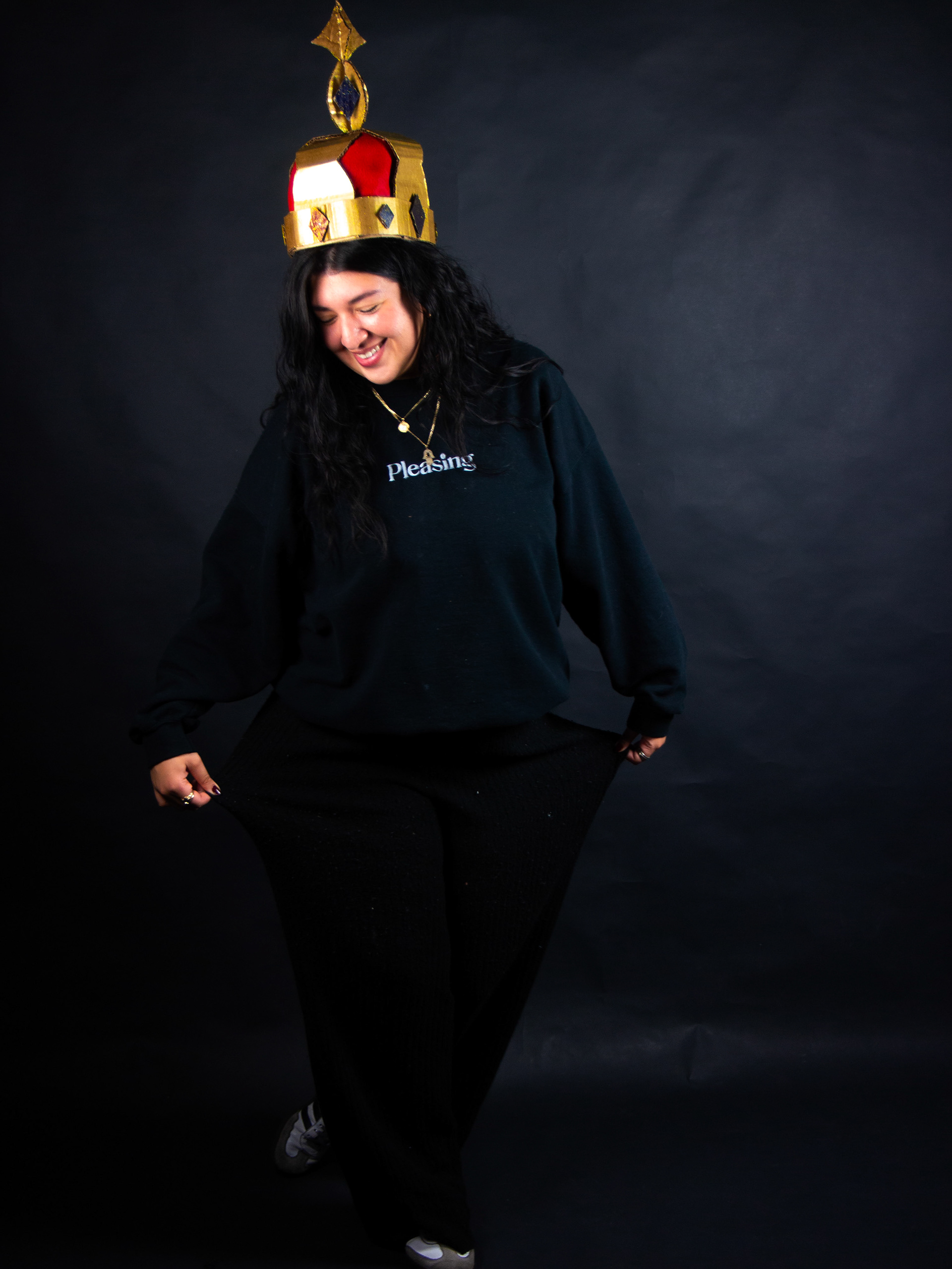 Crown, Cardboard, Angela A.., Art 210: 3D Design, Spring 2025