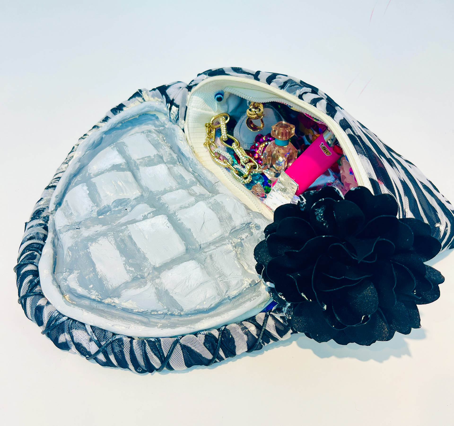 Material Alteration Assignment, Recycled materials, Angela A., Art 210: 3D Design, Spring 2025