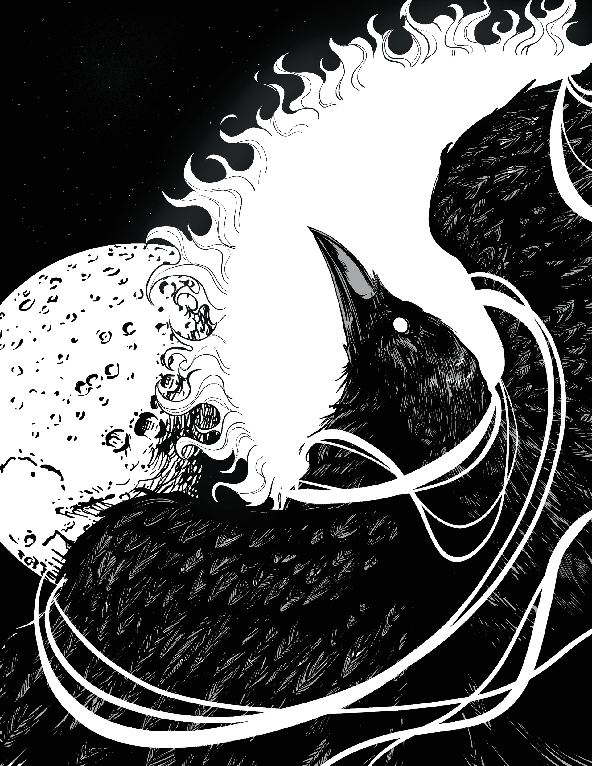 Variant cover for Crow The Vengeful Light by Colleen Palmer - 2022