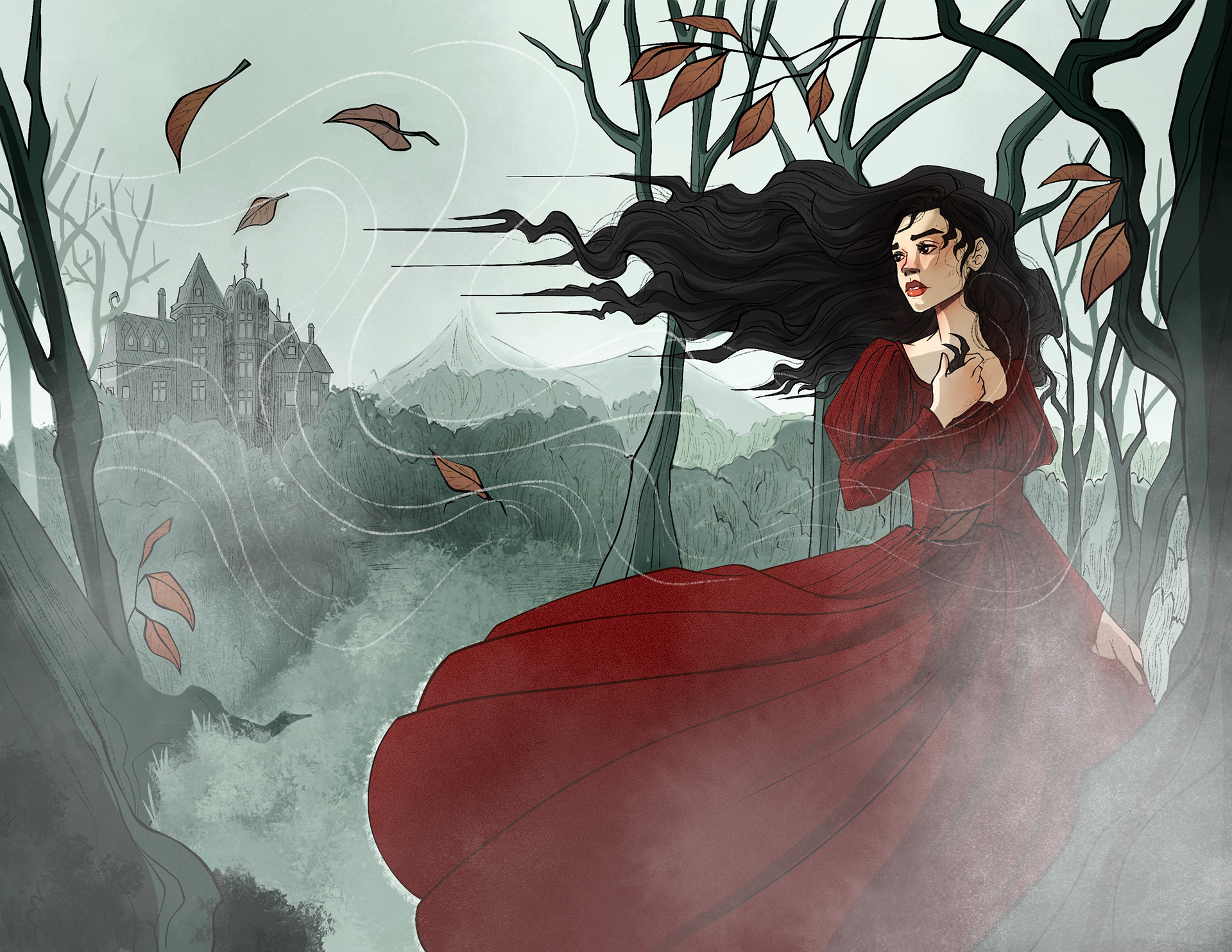 Elspeth in the mist 2025