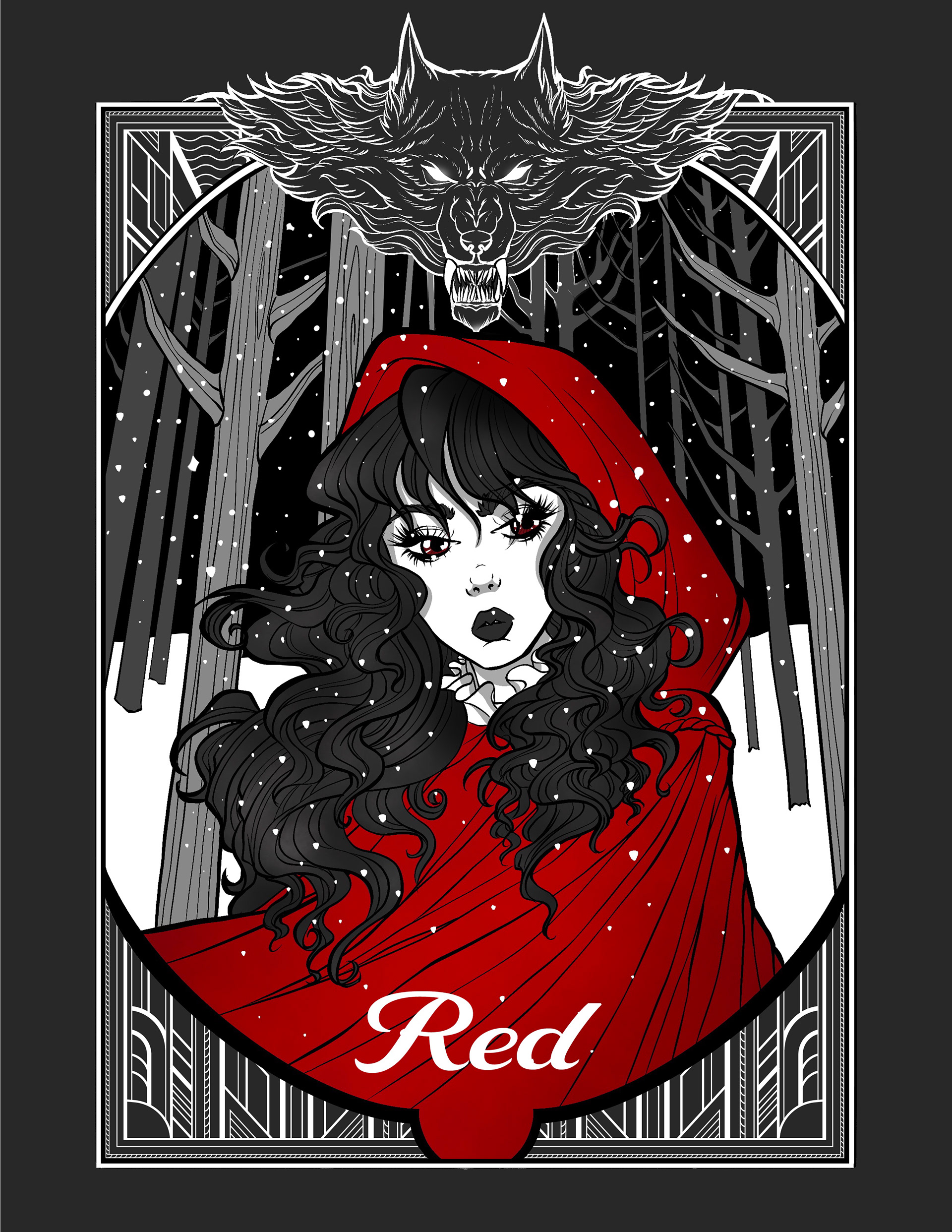 Red: Graphic Novel Book Cover Mock Up 2021