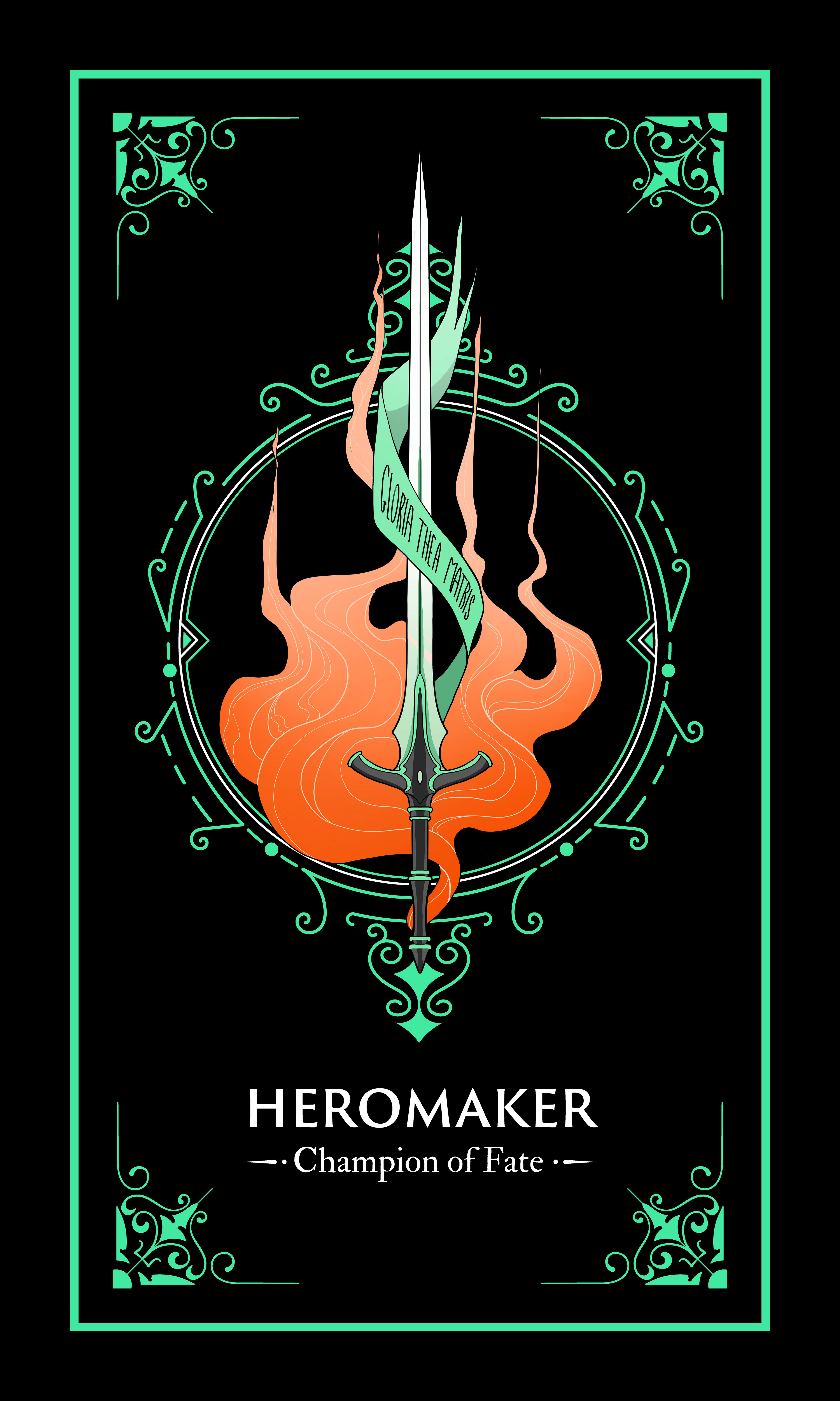 Card Cover - Champion of Fate by Kendare Blake -2023