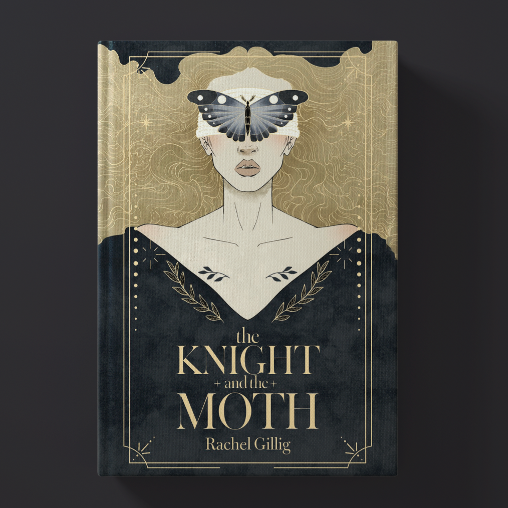 Unsolicited Redesign of Knight and the Moth by Rachel Gellig 2025