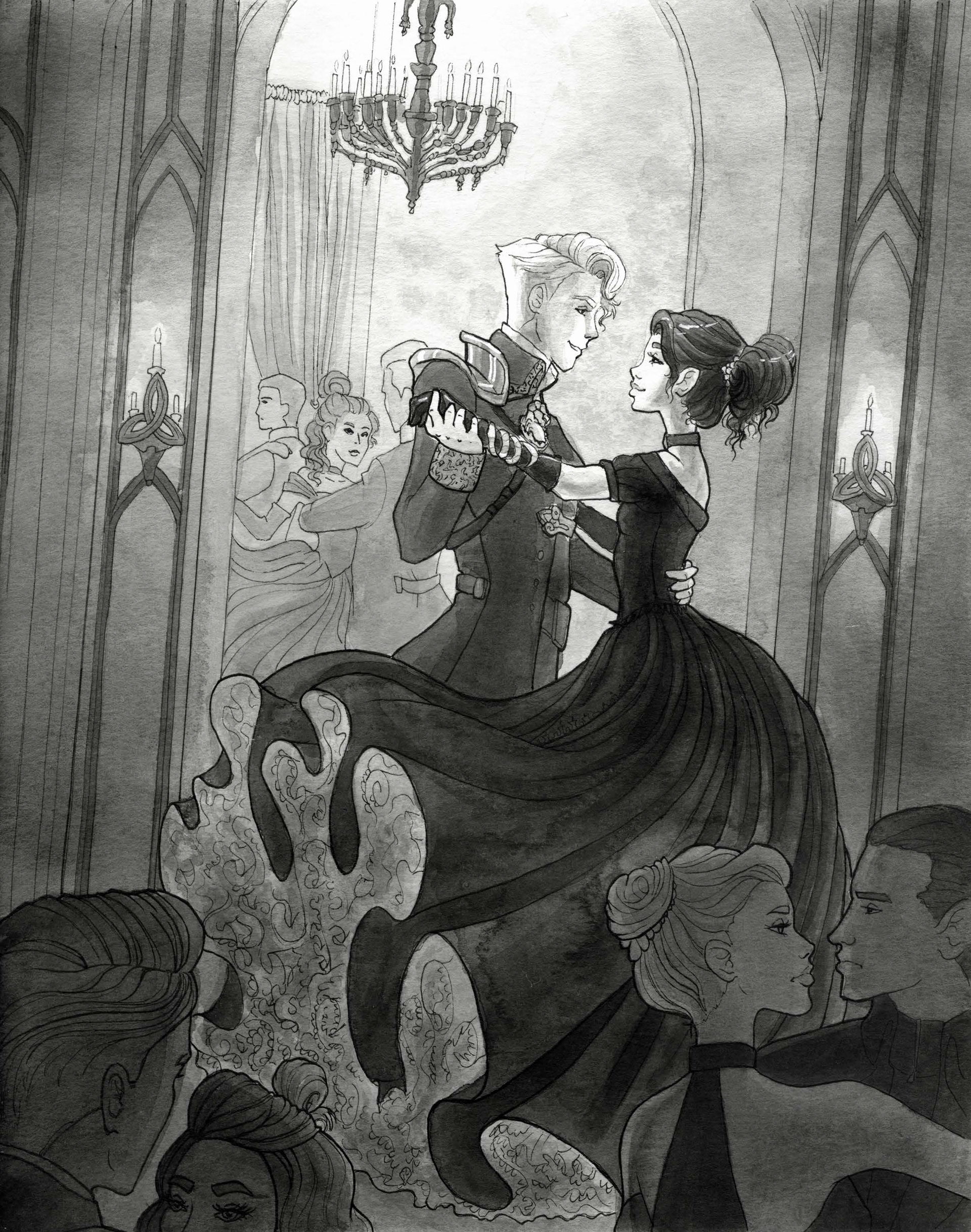 Katherine and Pietyr (Three Dark Crowns)