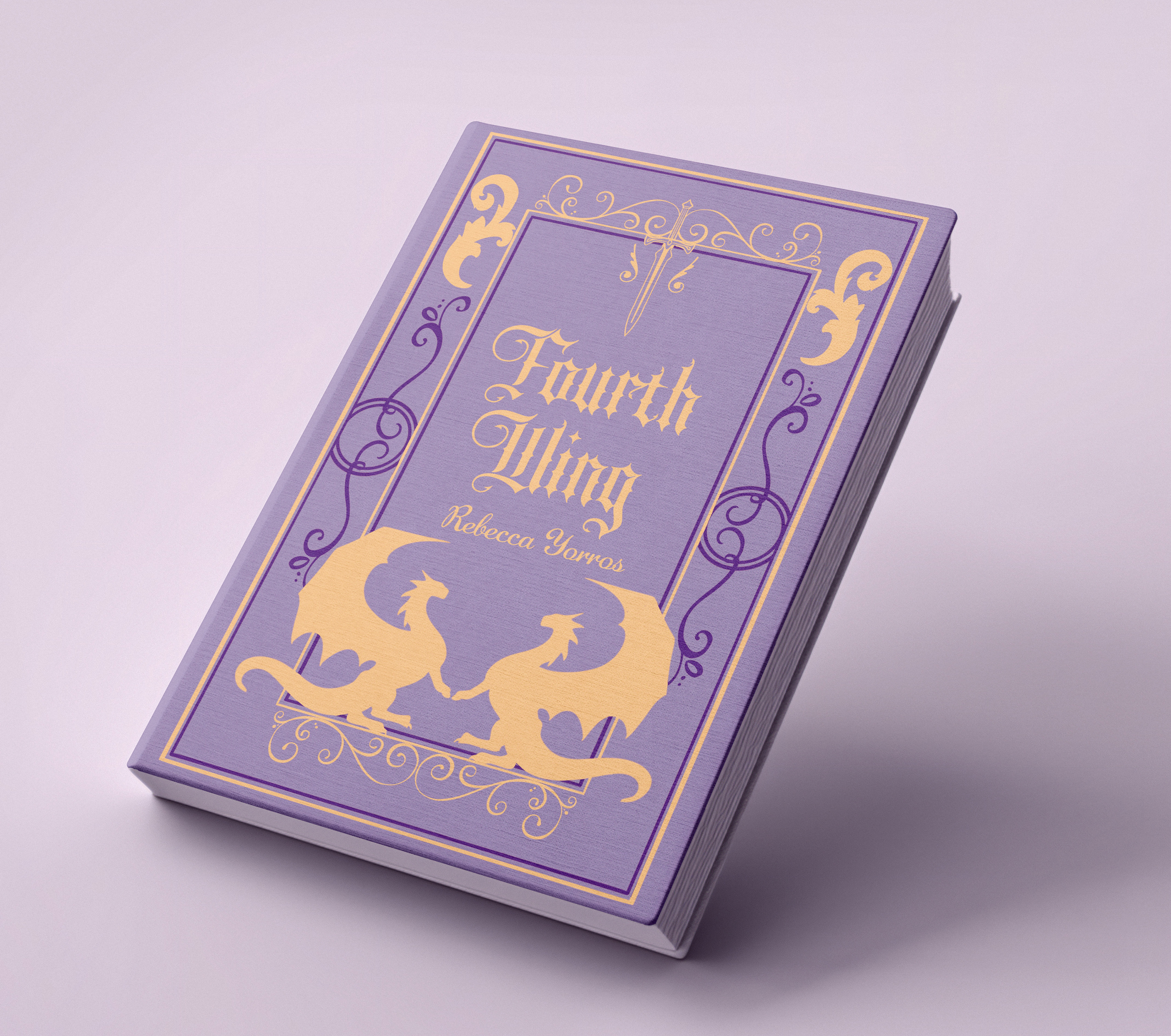 Unsolicited Redesign of Fourth Wing by Rebecca Yours 2025