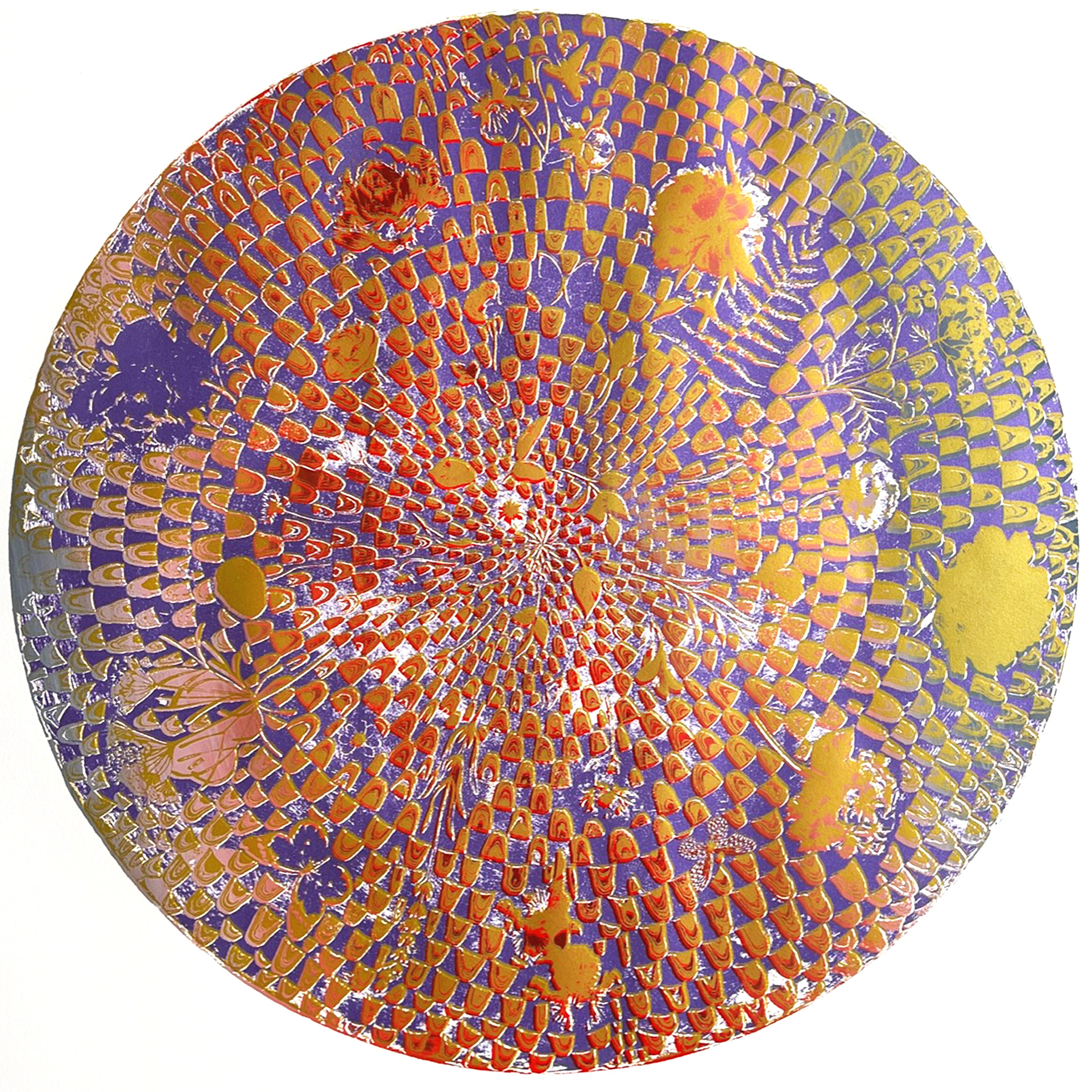 Winter Mandala Purple & Gold (3)