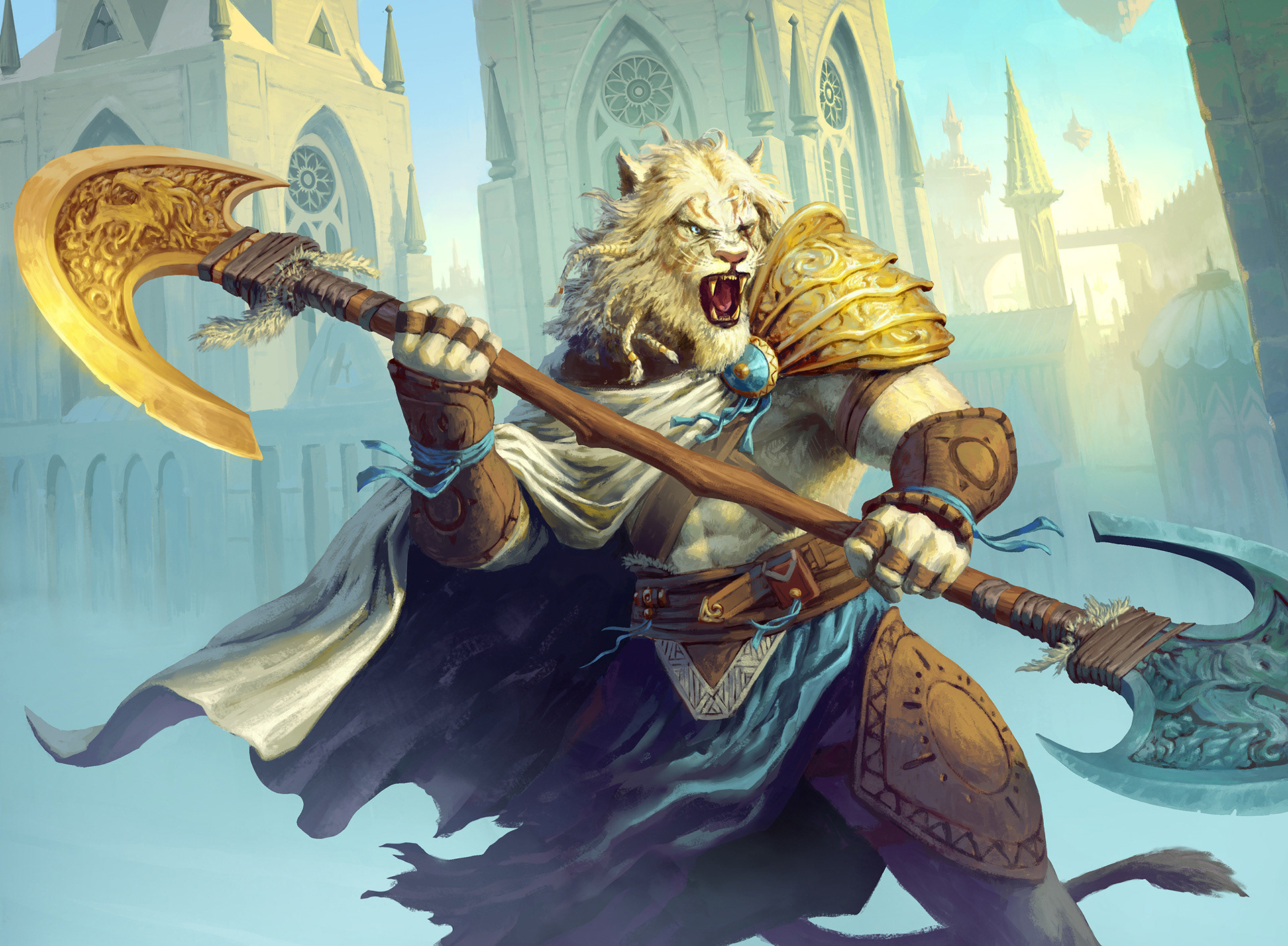Ajani - MTG fanart