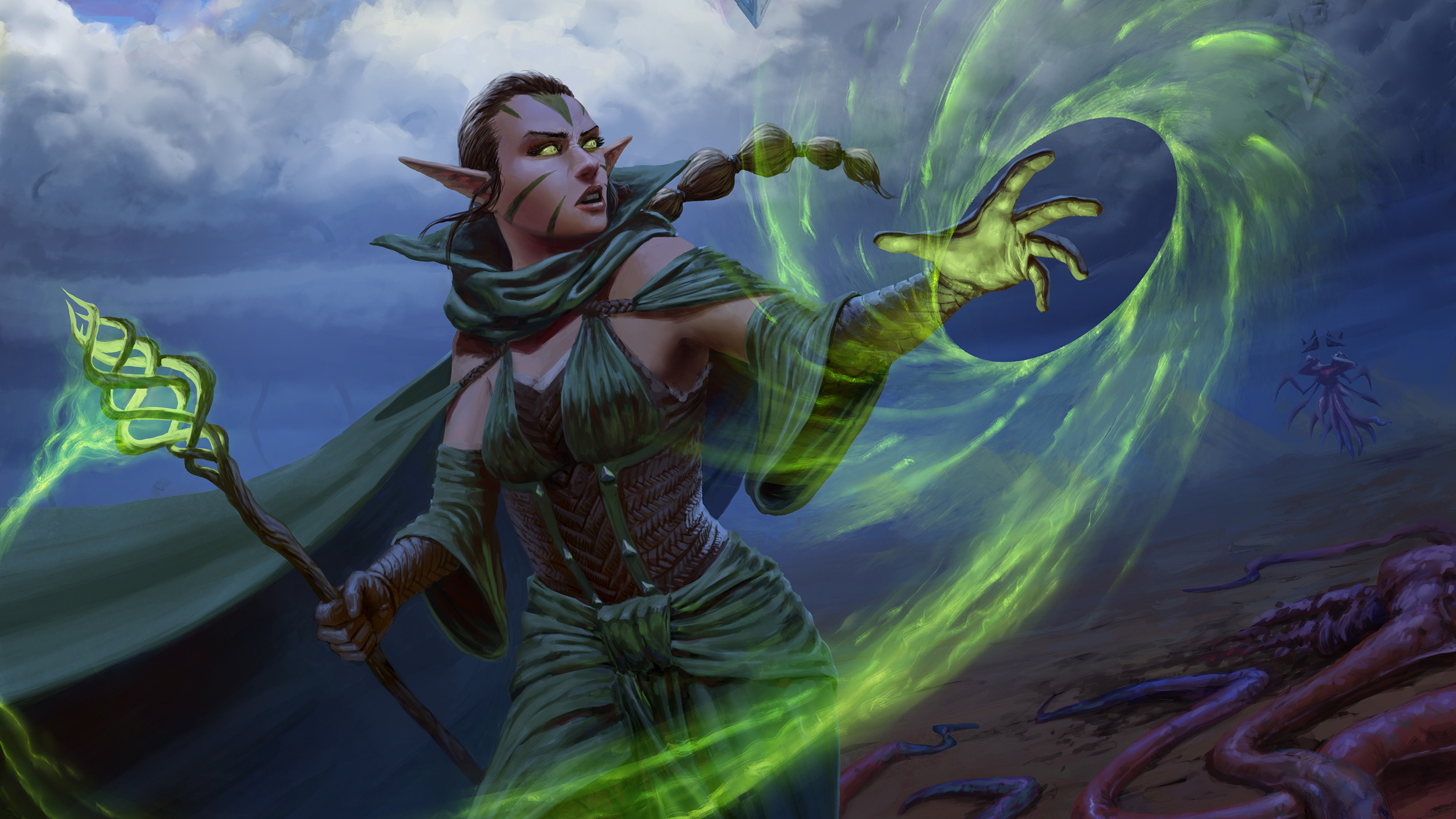 Rainer Petter - Nissa - MTG fanart