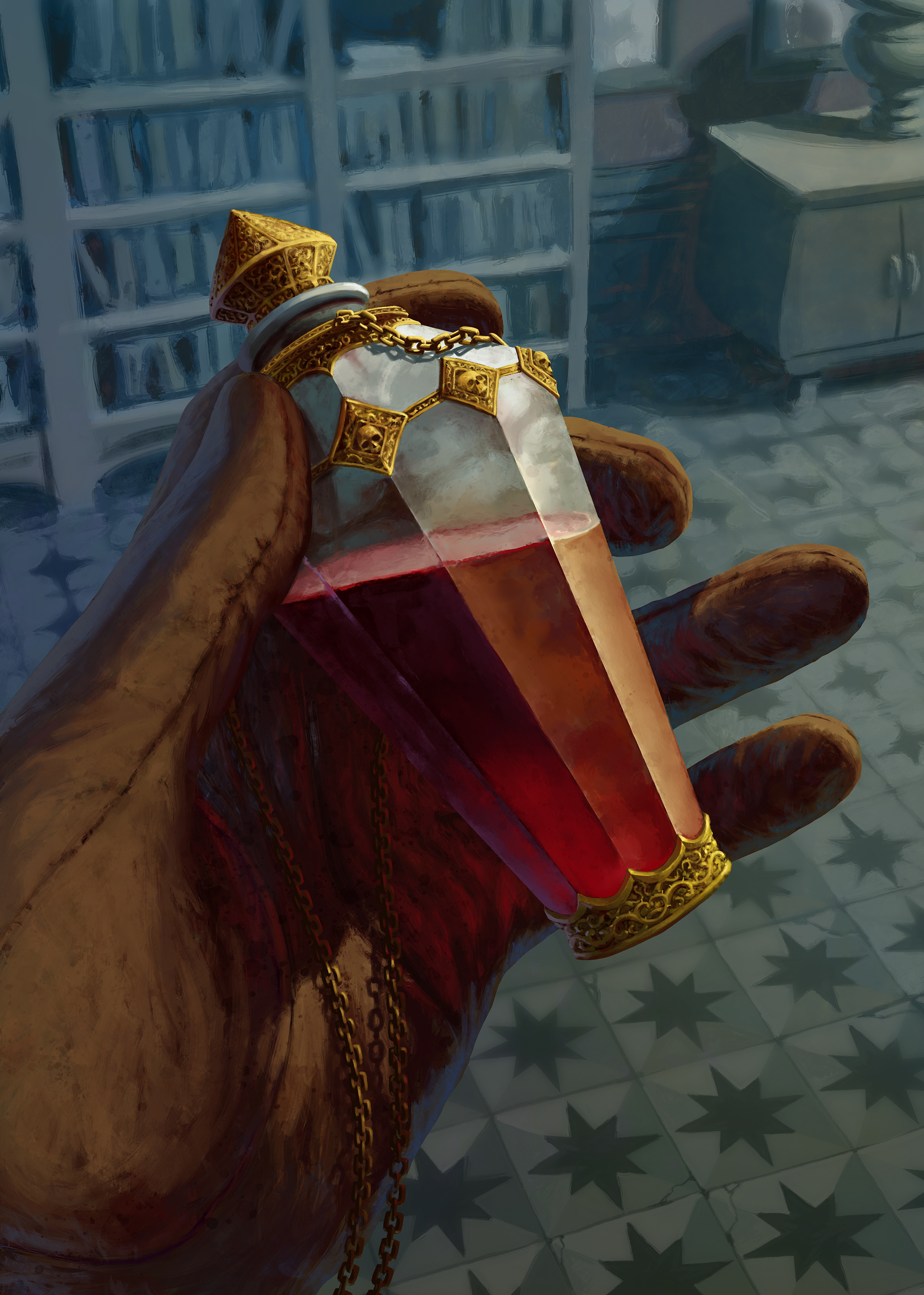 Blood flask