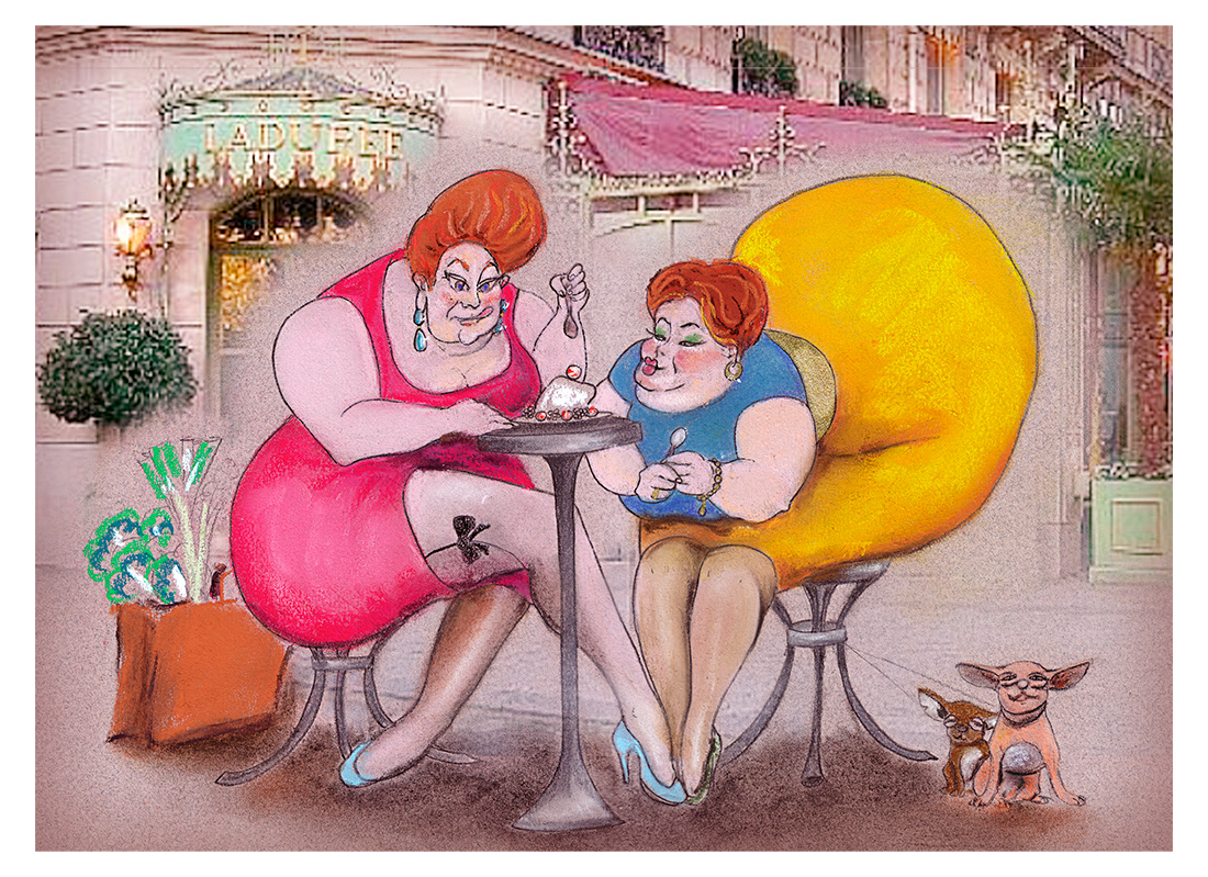 Parisian women by Naikari