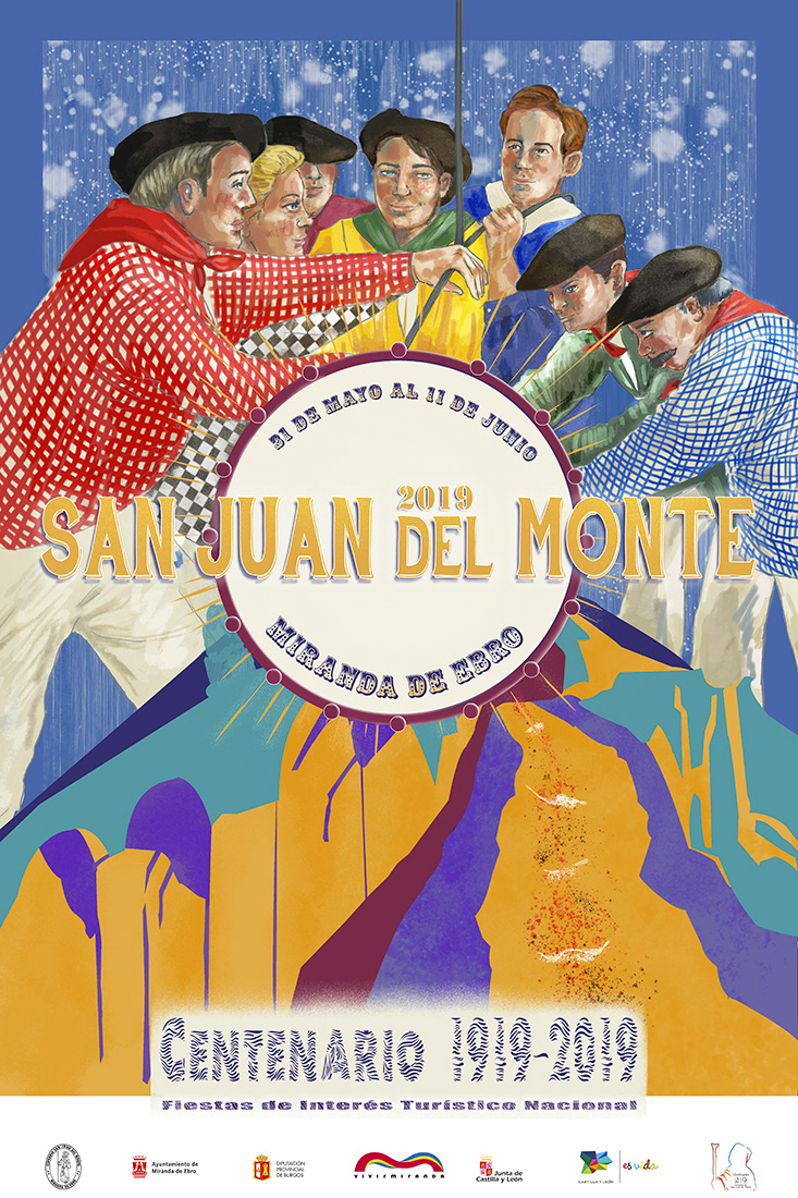 2º Premio de Carteles- Cofradía de San Juan del Monte-Miranda de Ebro