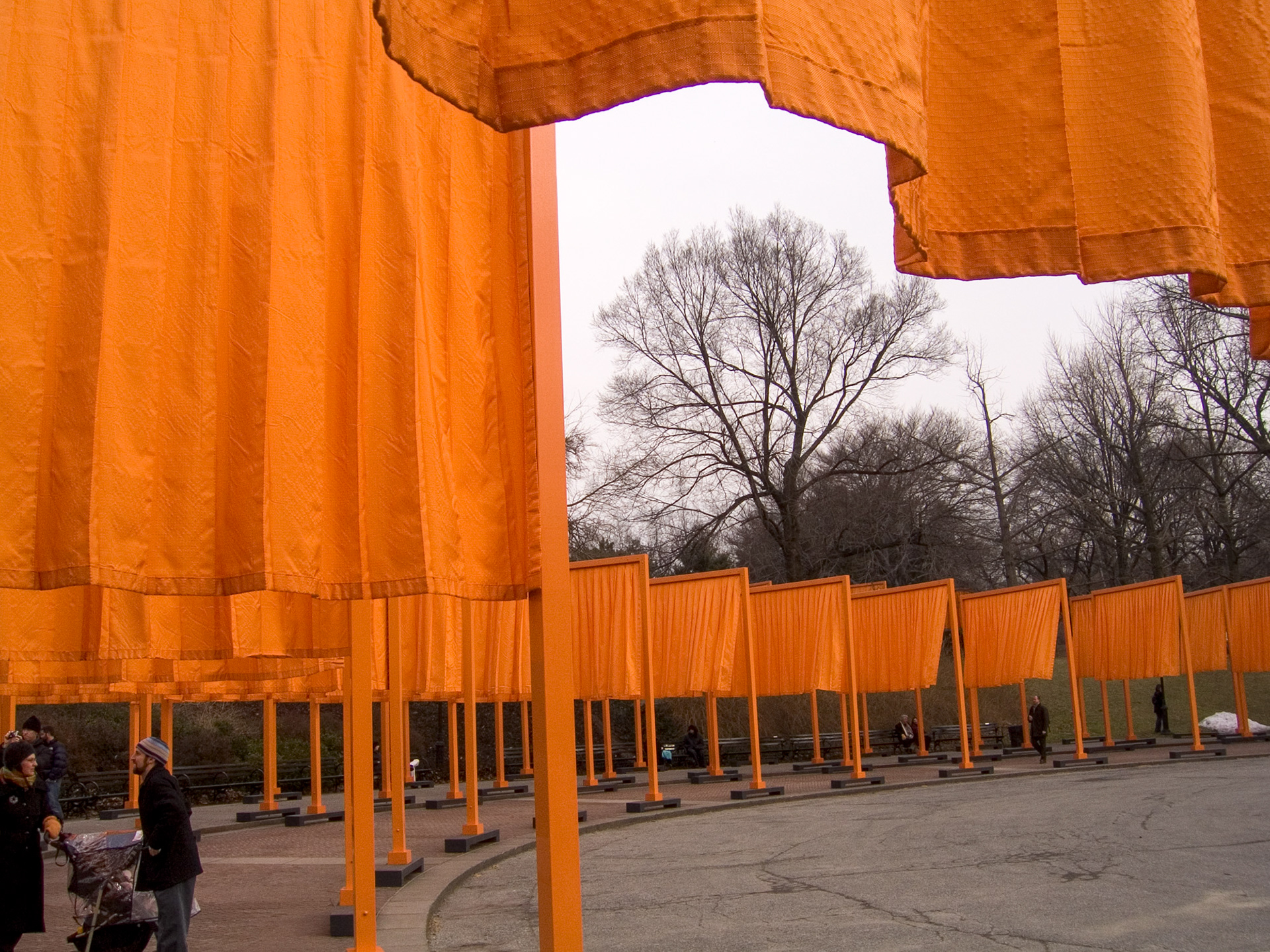Christo's The Gates in Central Park
