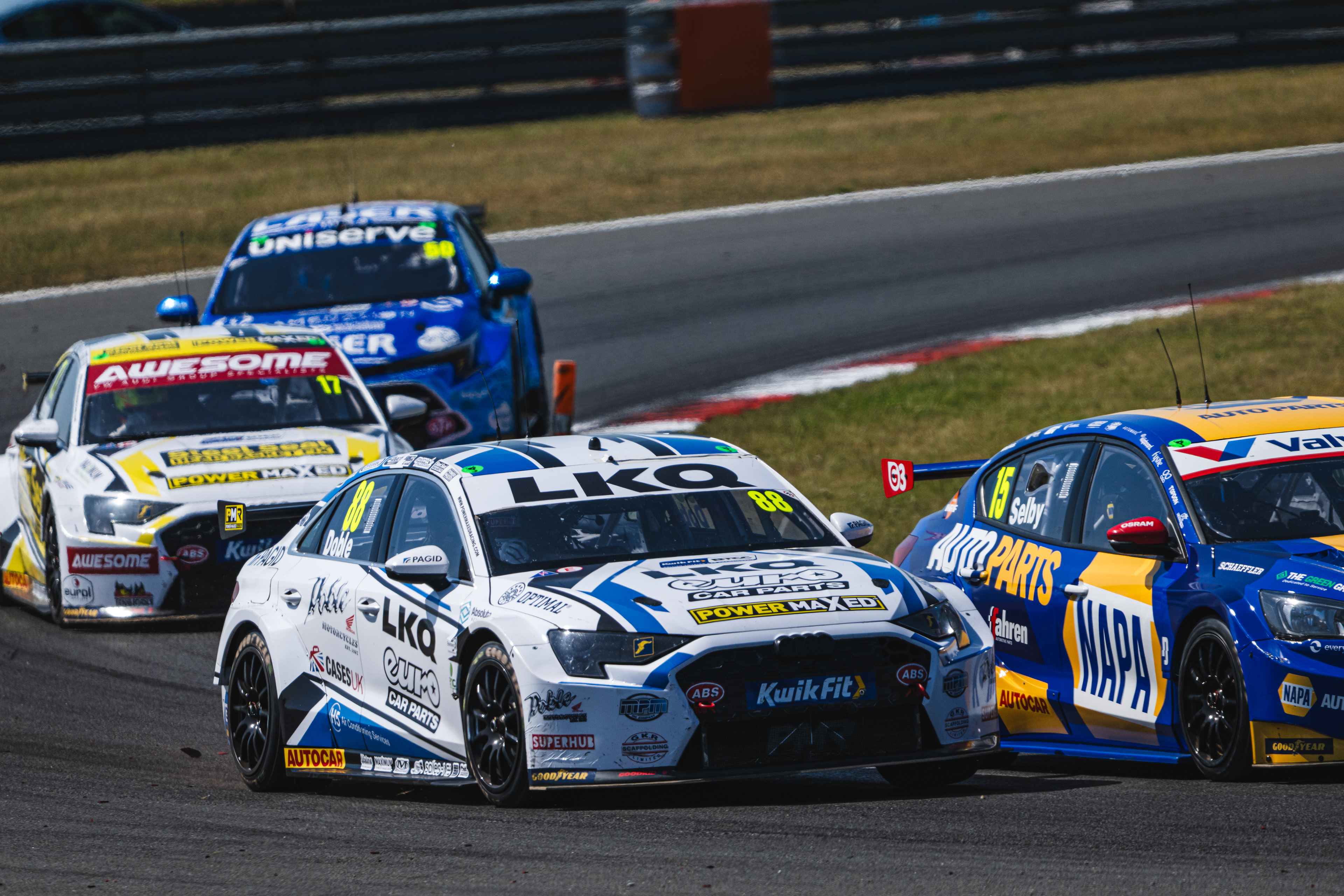 #88 Mikey Doble - LKQ Euro Car Parts with Power Maxxed Racing - Audi A3 Saloon
