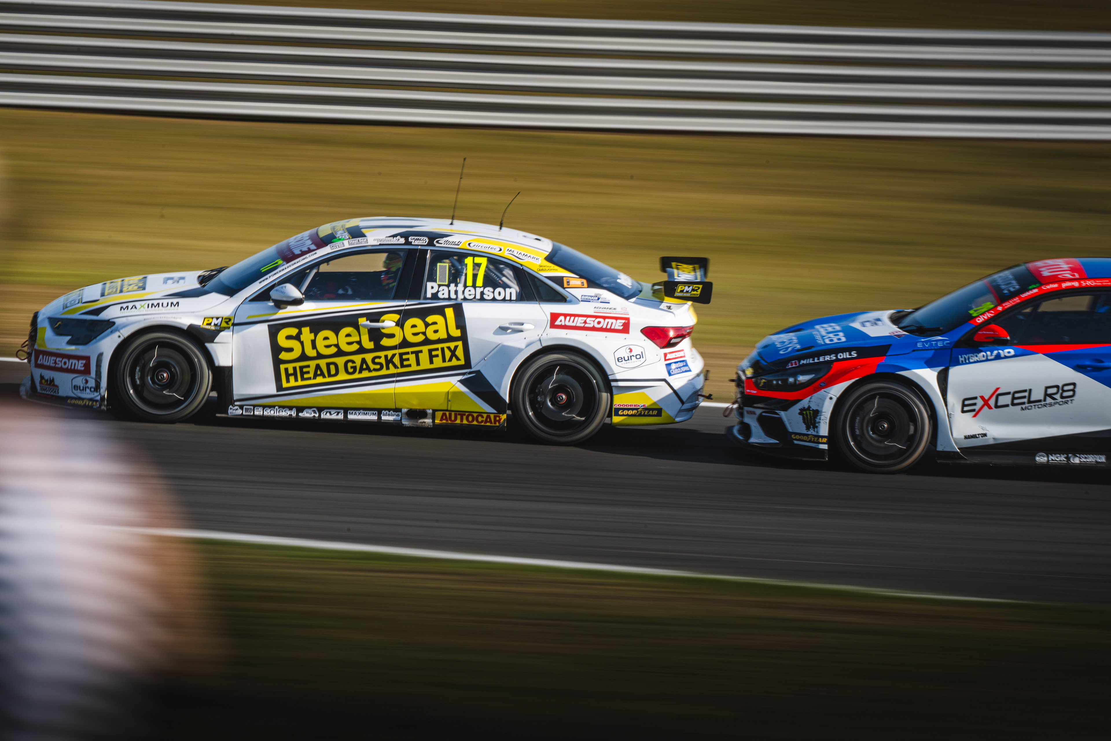 #17 Dexter Patterson - Steel Seal with Power Maxxed Racing - Audi A3 Saloon