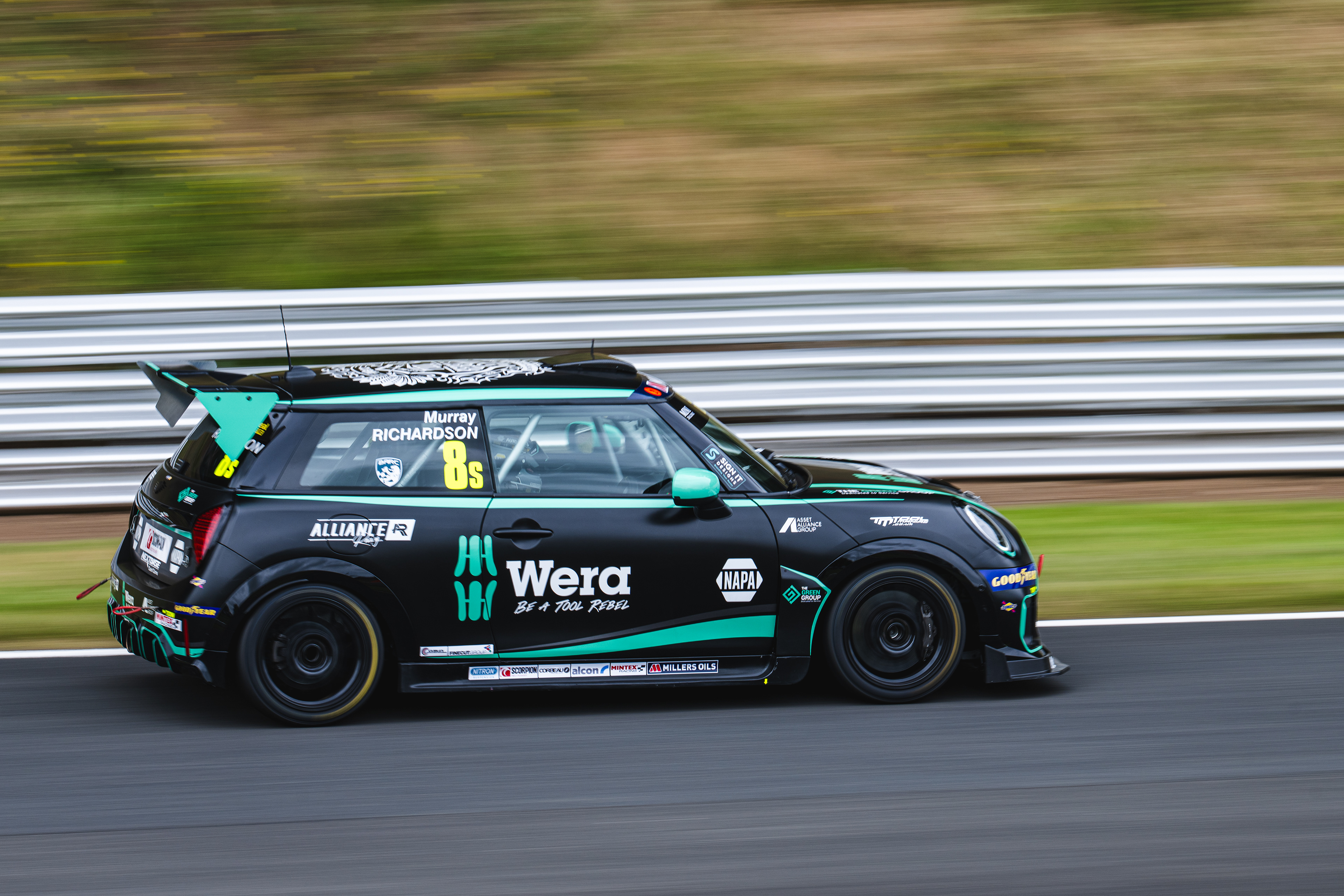 #8 Murray Richardson - WERA Alliance Racing Academy - Power Maxxed Mini Challenge