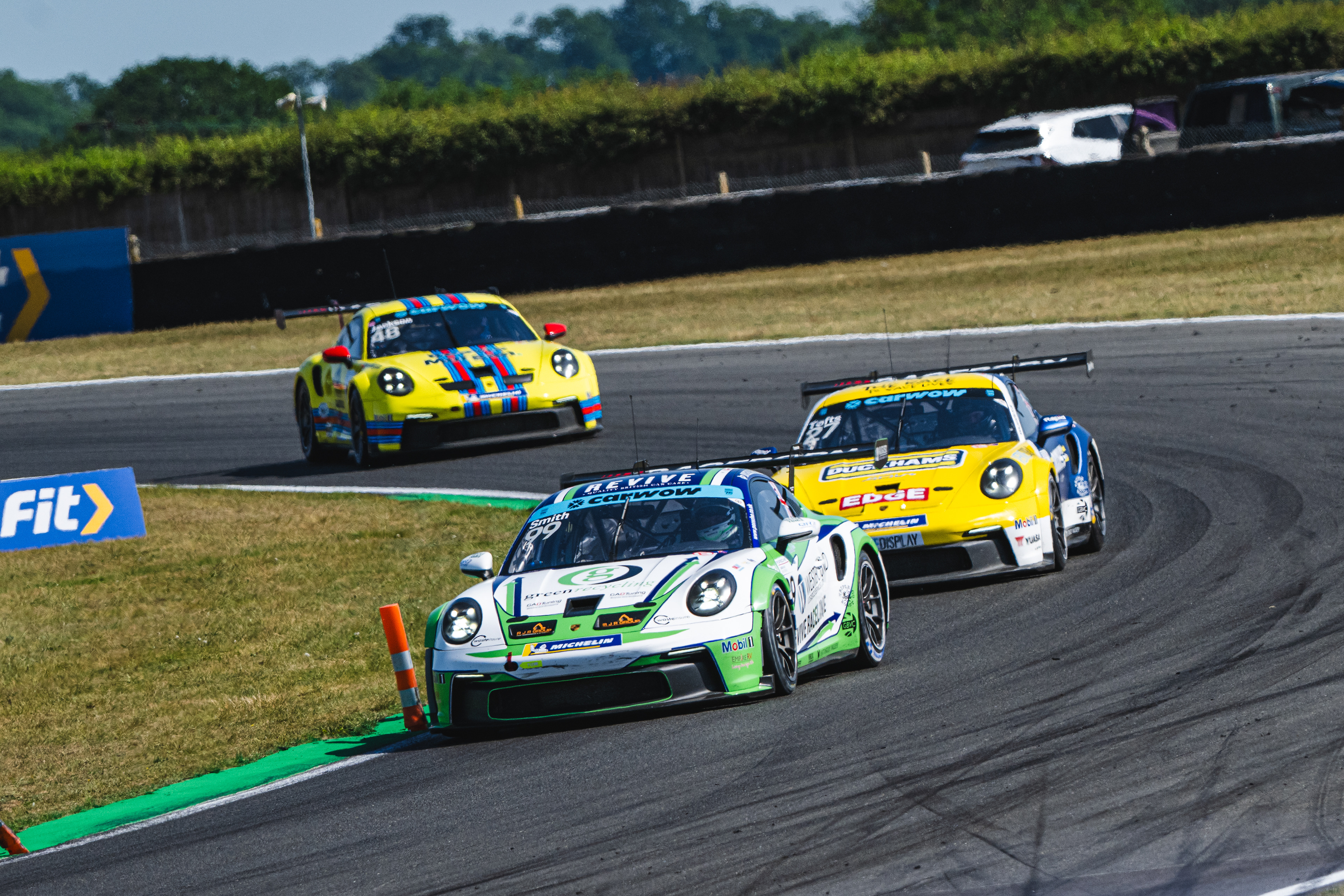 #99 Sid Smith - Graves Motorsport - Snetterton 300 - Porsche Carwow Carrera Cup GB