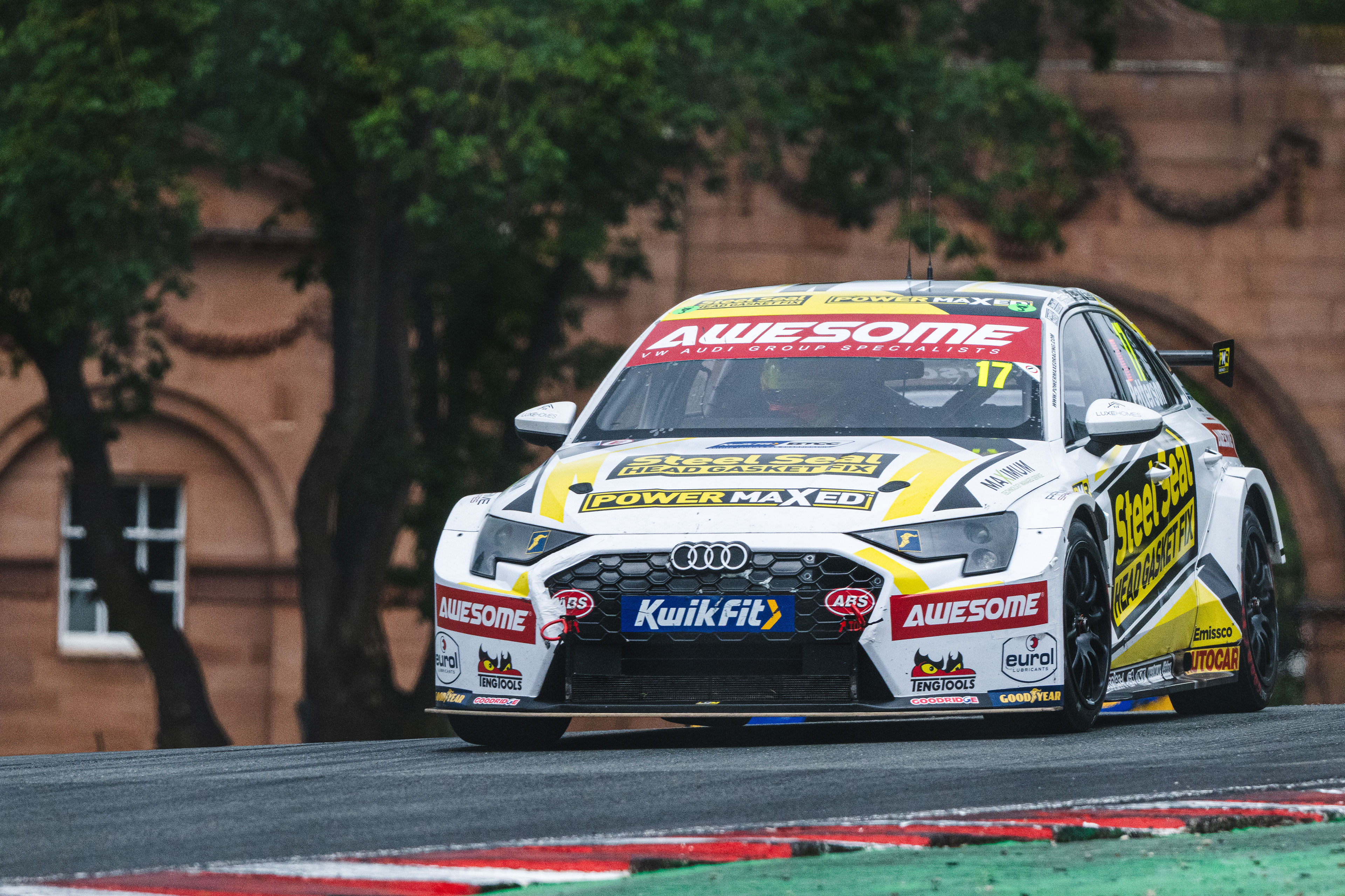 #17 Dexter Patterson - Steel Seal with Power Maxxed Racing - Audi A3 Saloon