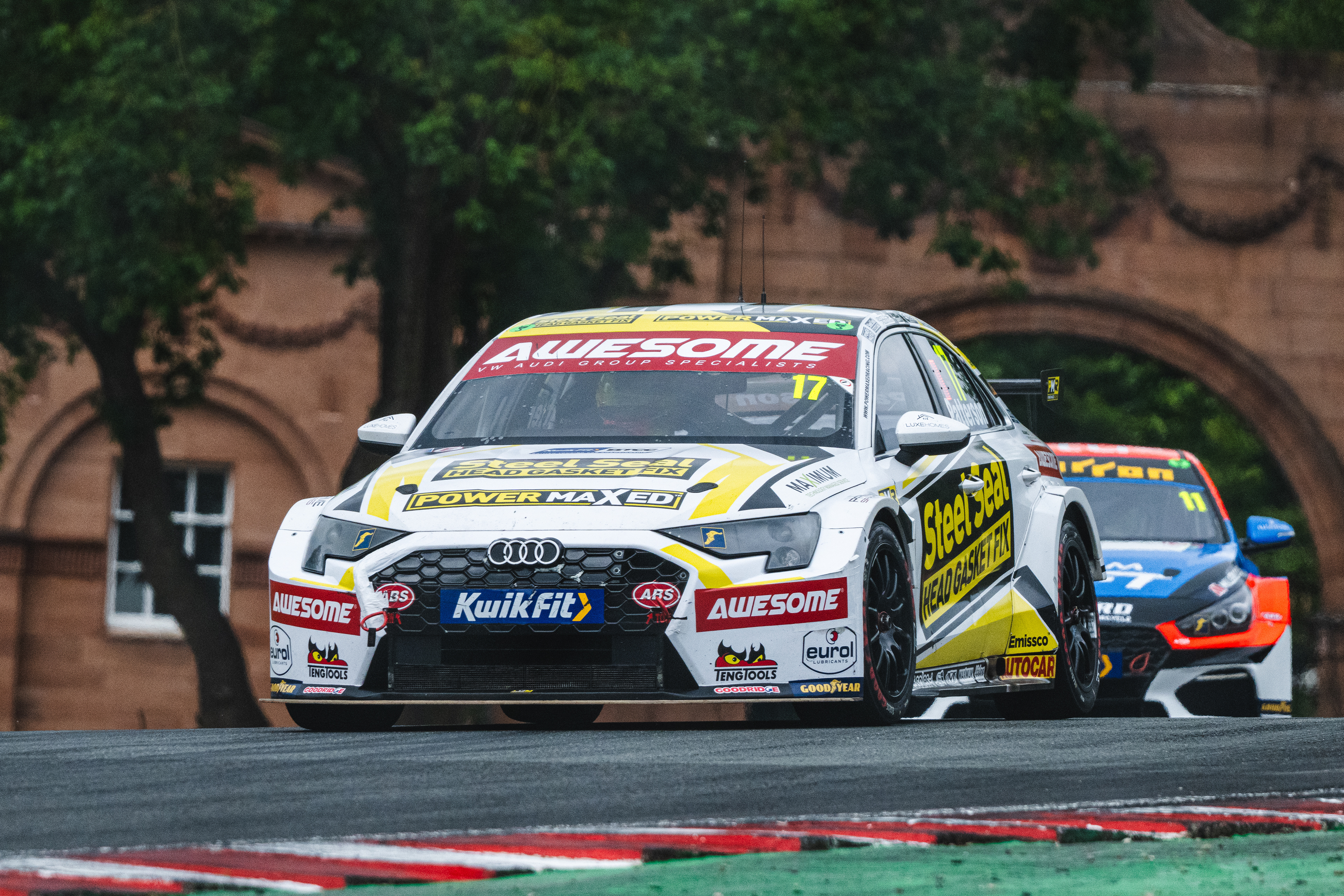 #17 Dexter Patterson - Steel Seal with Power Maxxed Racing - Audi A3 Saloon