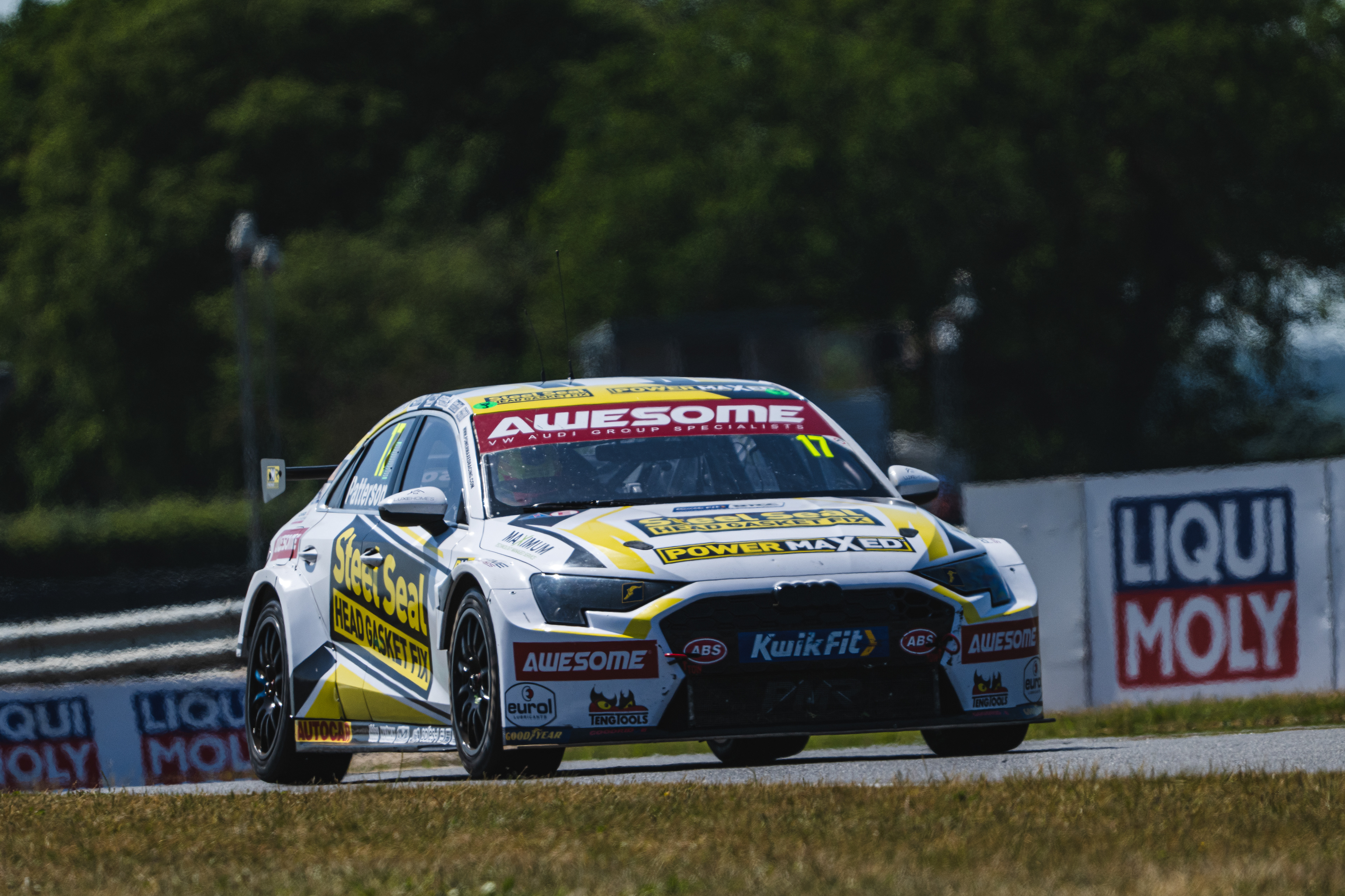 #17 Dexter Patterson - Steel Seal with Power Maxxed Racing - Audi A3 Saloon