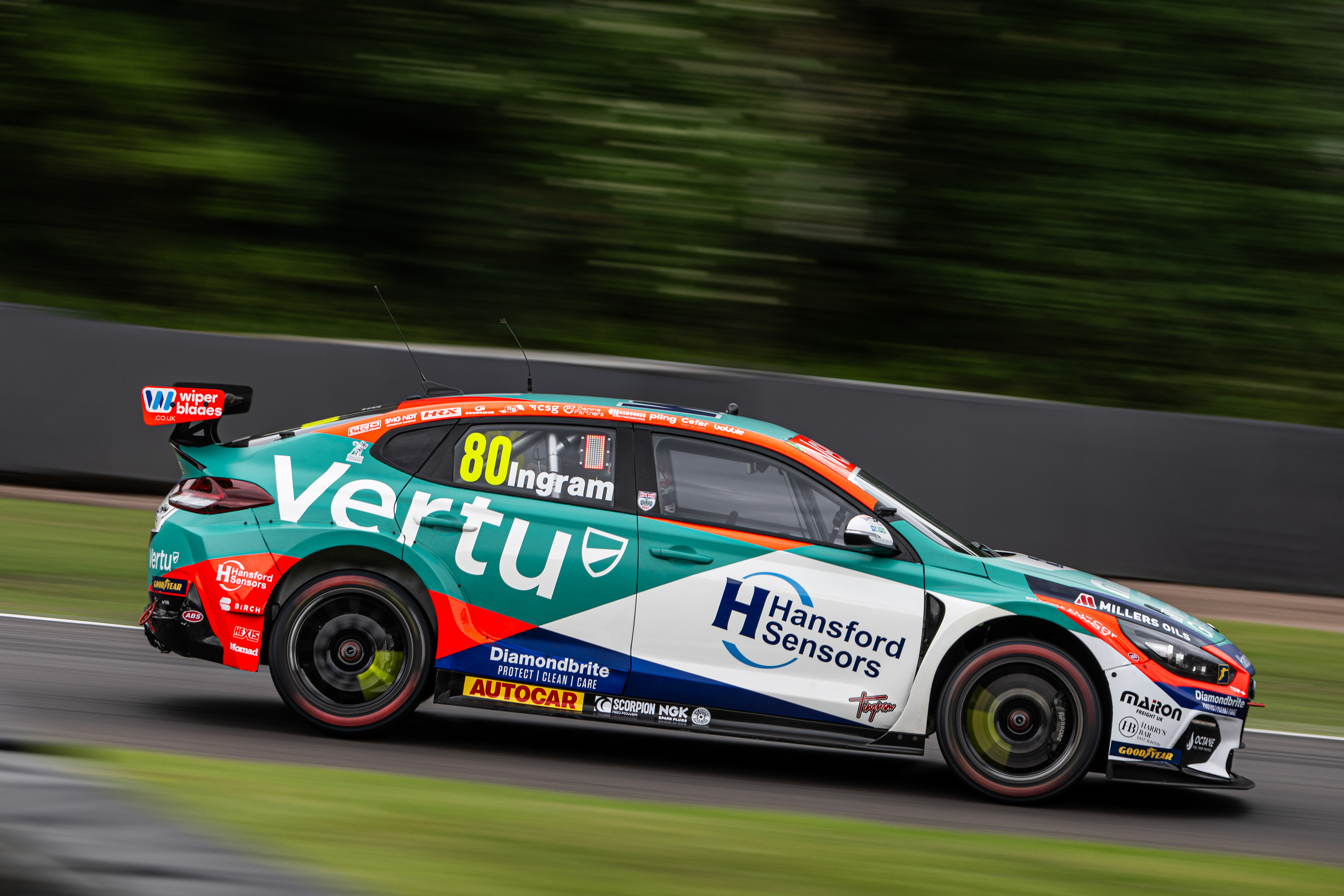 #80 Tom Ingram - Team Vertu - Hyundai i30n