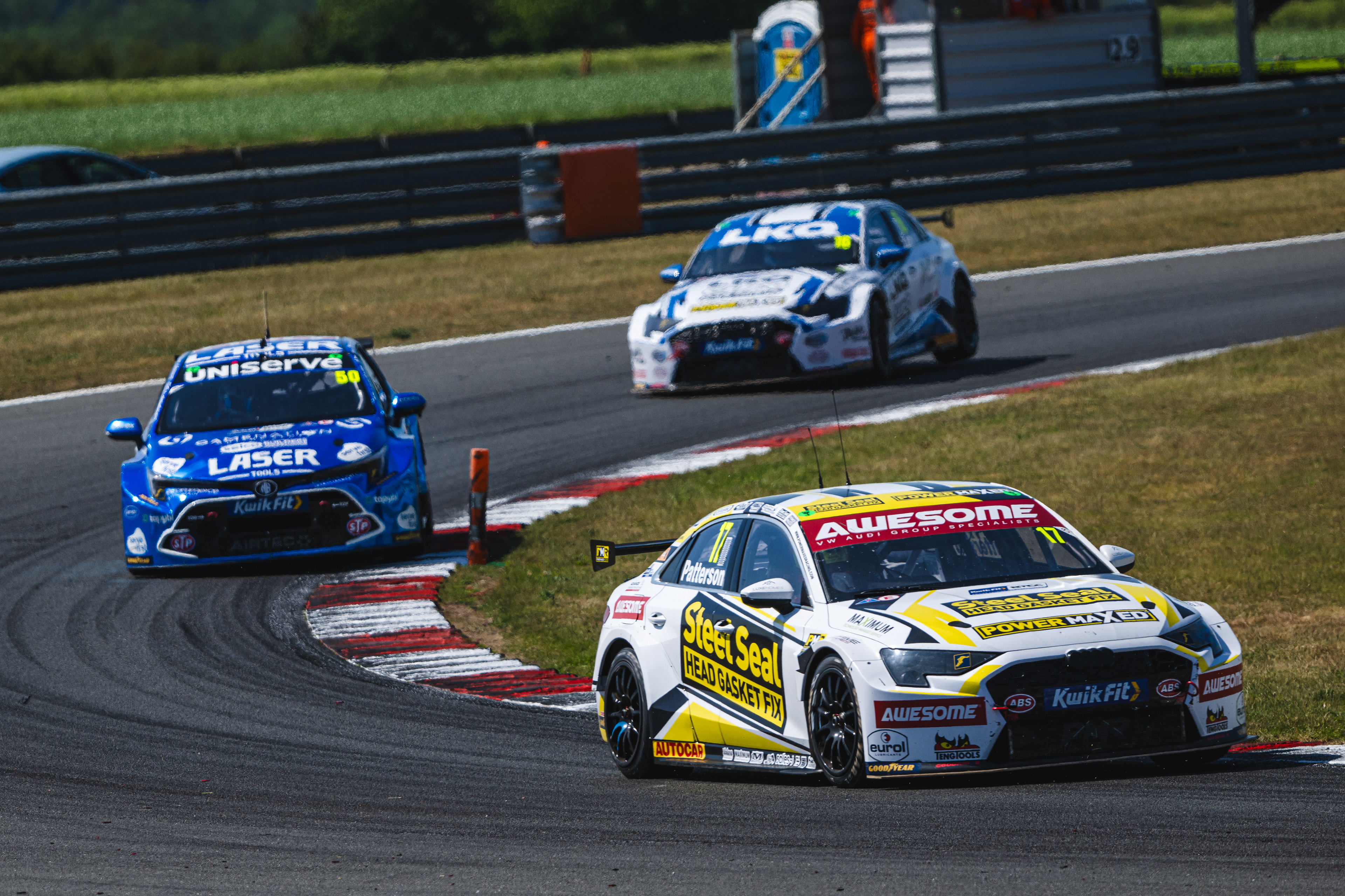 #17 Dexter Patterson - Steel Seal with Power Maxxed Racing - Audi A3 Saloon