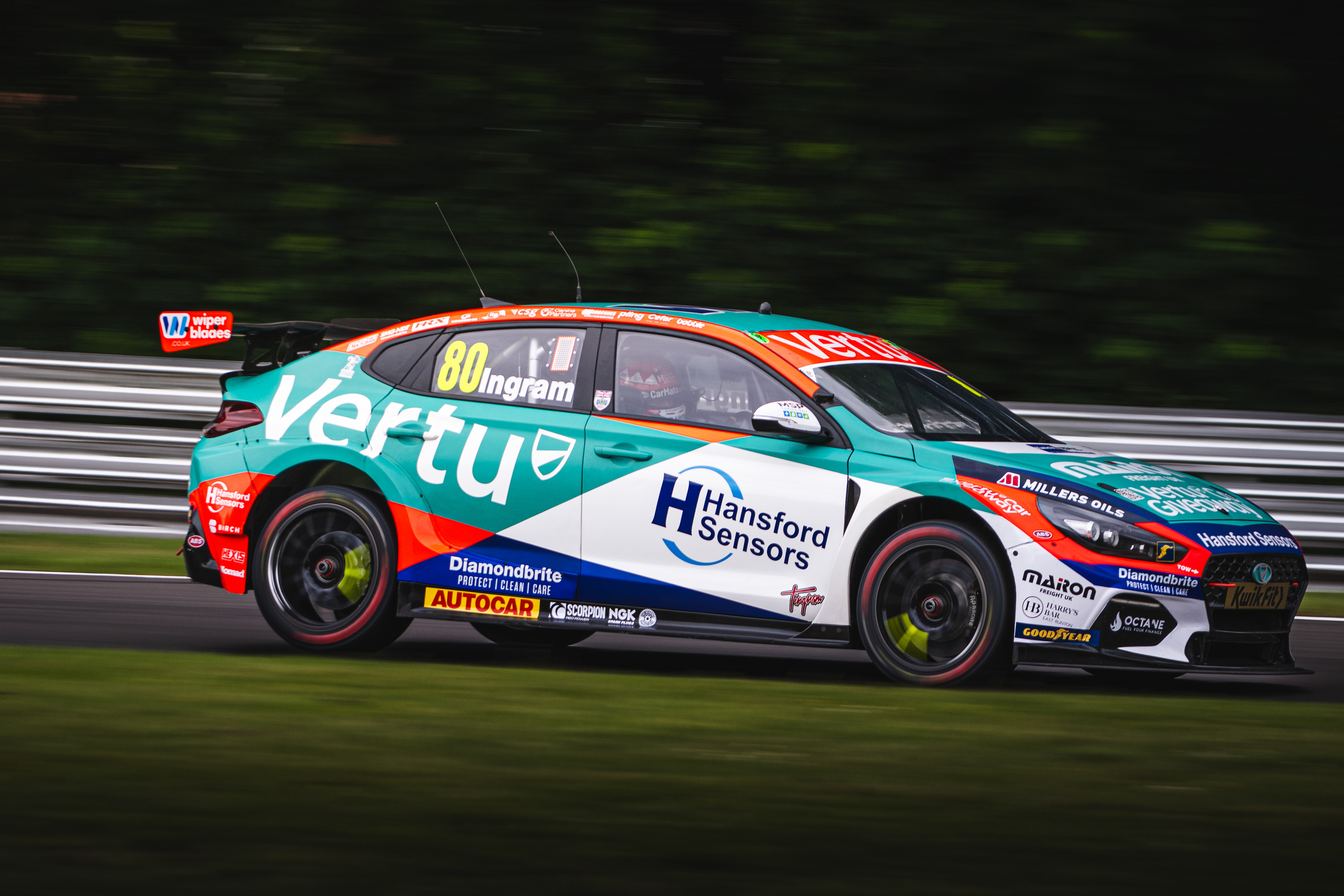 #80 Tom Ingram - Team Vertu - Hyundai i30n