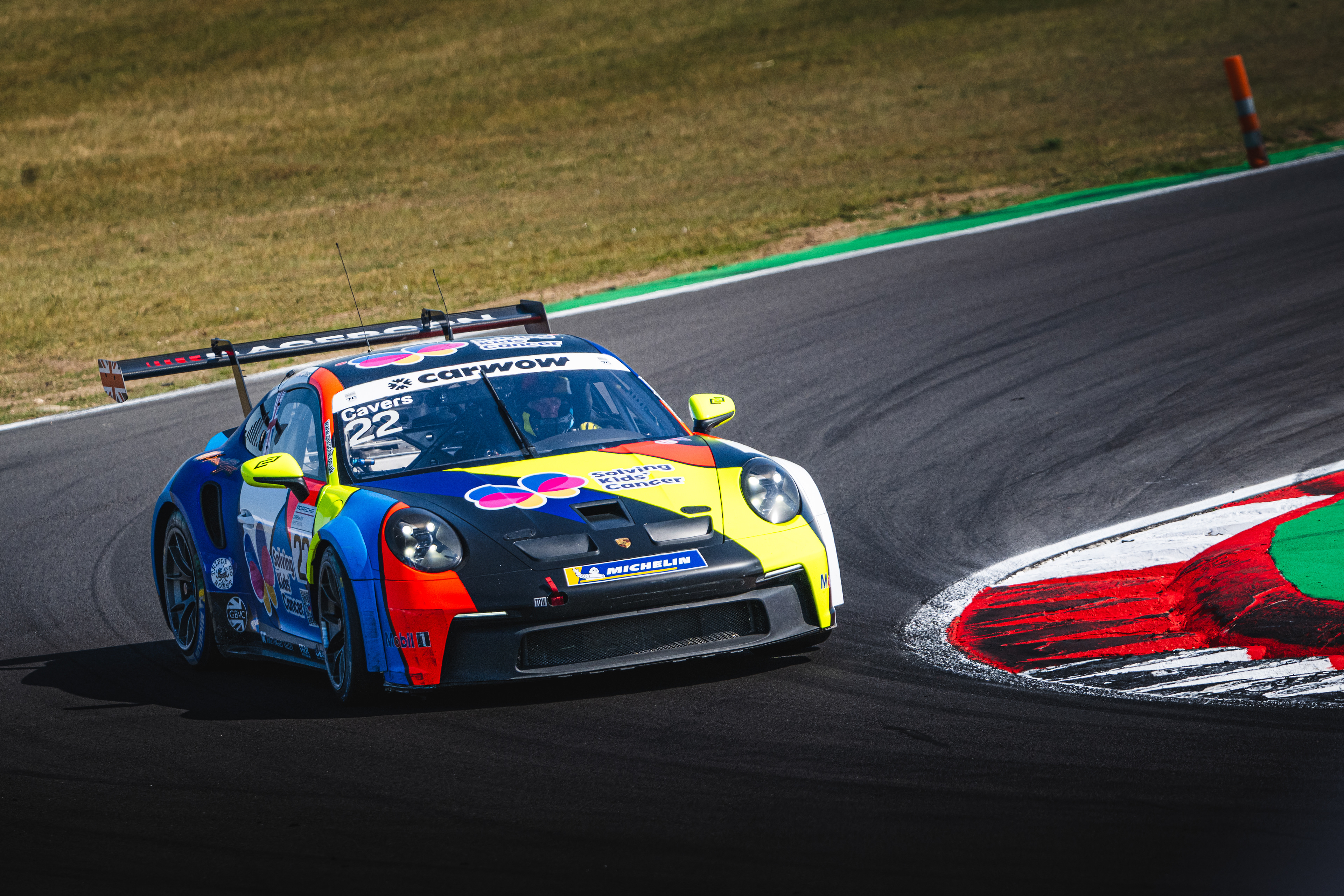#22 Carl Cavers - Century Motorsport - Snetterton 300 - Porsche Carwow Carrera Cup GB