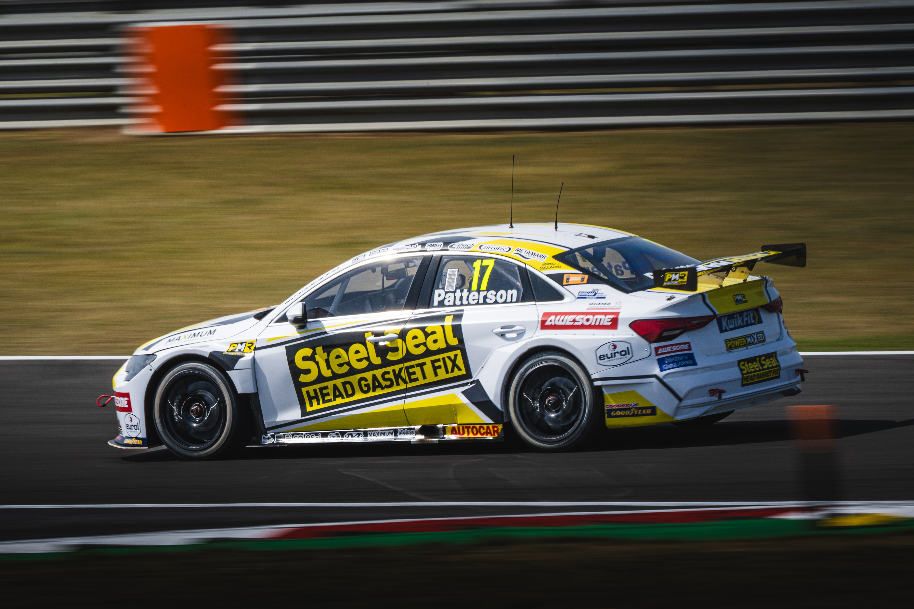 #17 Dexter Patterson - Steel Seal with Power Maxxed Racing - Audi A3 Saloon